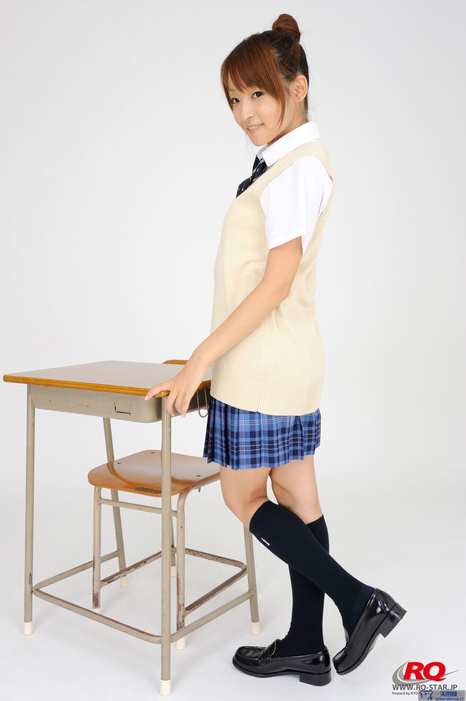 [RQ-STAR美女] NO.01162 Mio Aoki 青木未央 Student Style