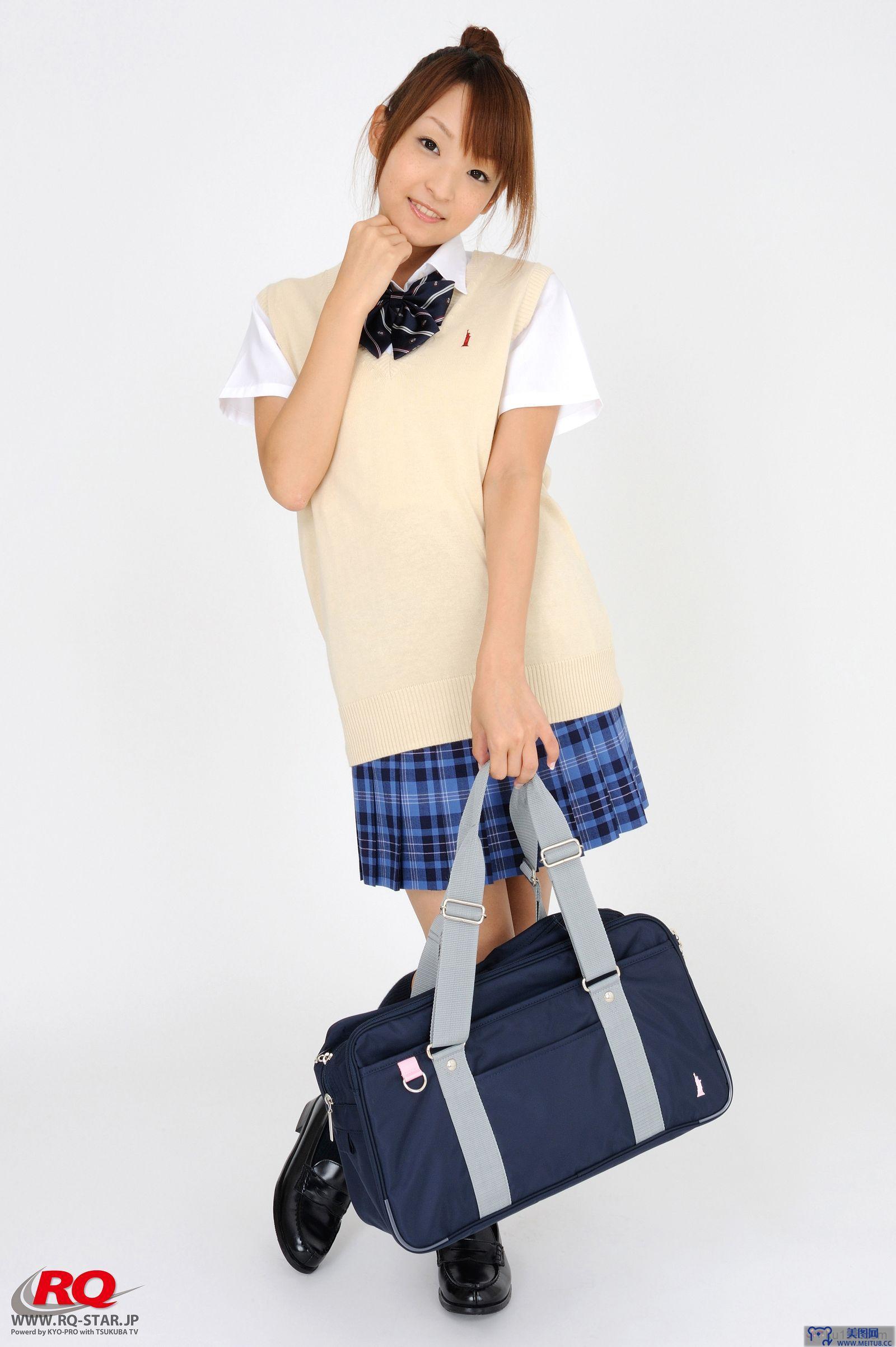 [RQ-STAR美女] NO.01162 Mio Aoki 青木未央 Student Style