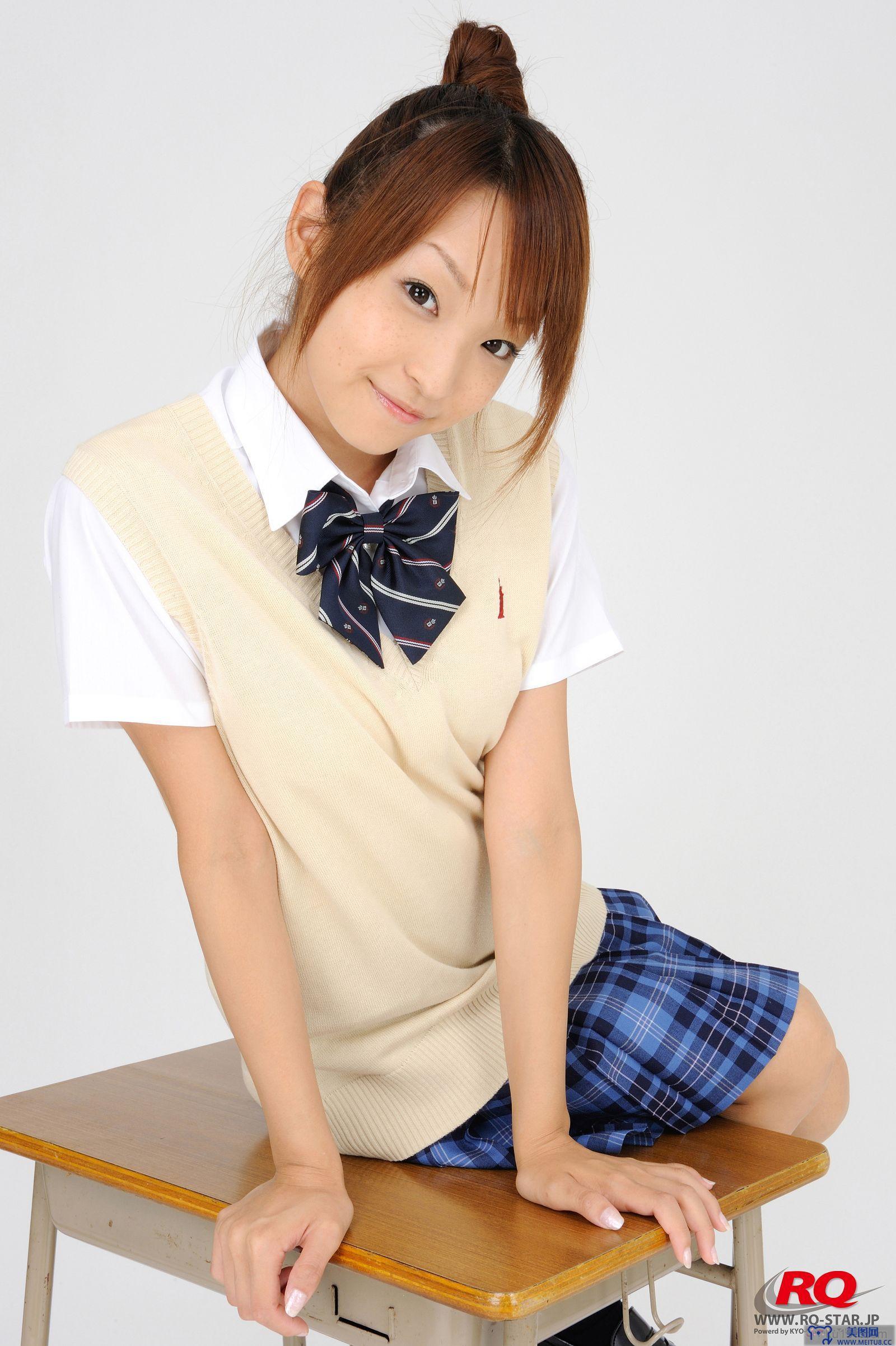 [RQ-STAR美女] NO.01162 Mio Aoki 青木未央 Student Style