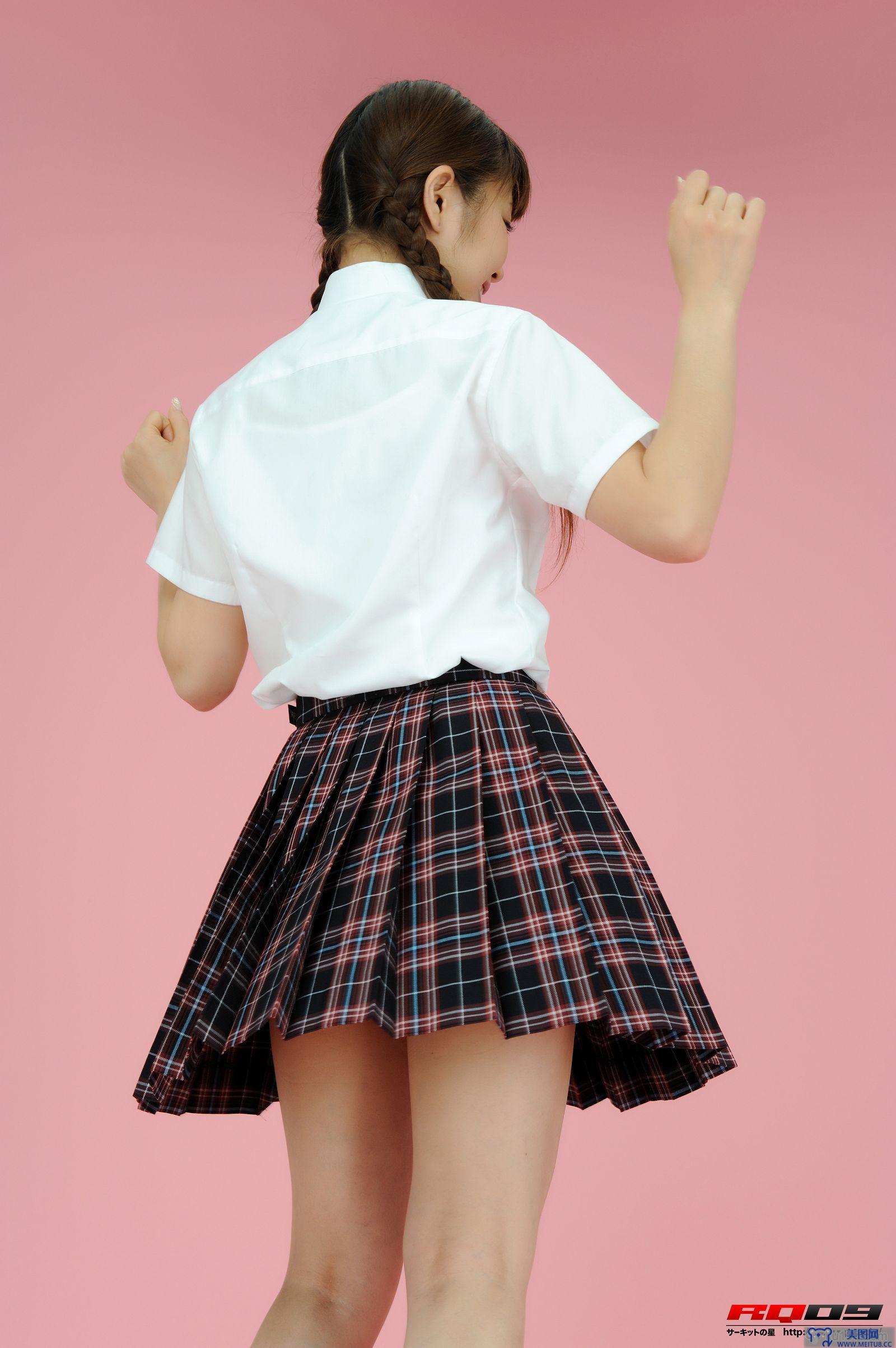 [RQ-STAR美女] NO.0163 Yuko Momokawa 桃川祐子 Student Style