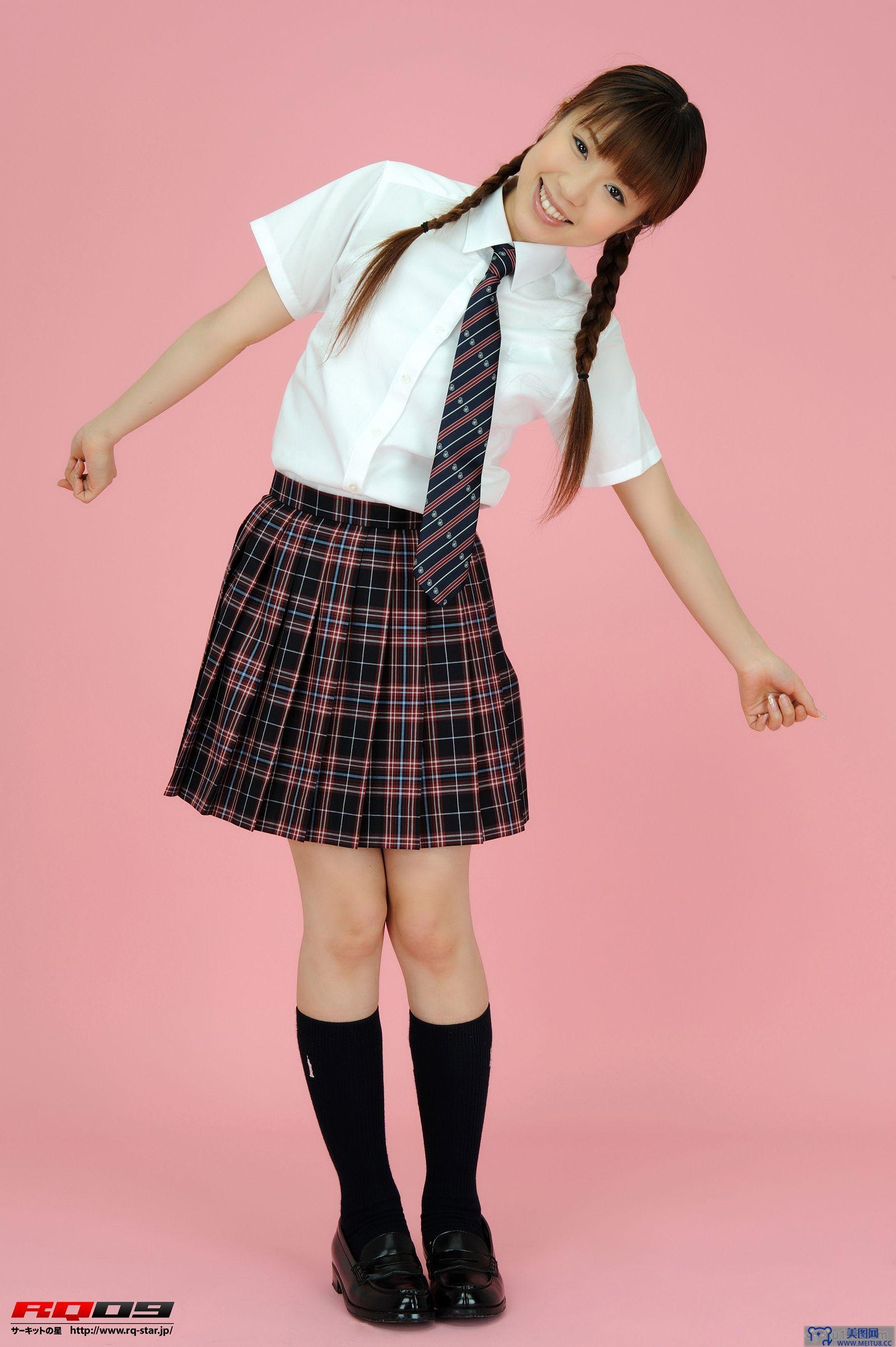 [RQ-STAR美女] NO.0163 Yuko Momokawa 桃川祐子 Student Style