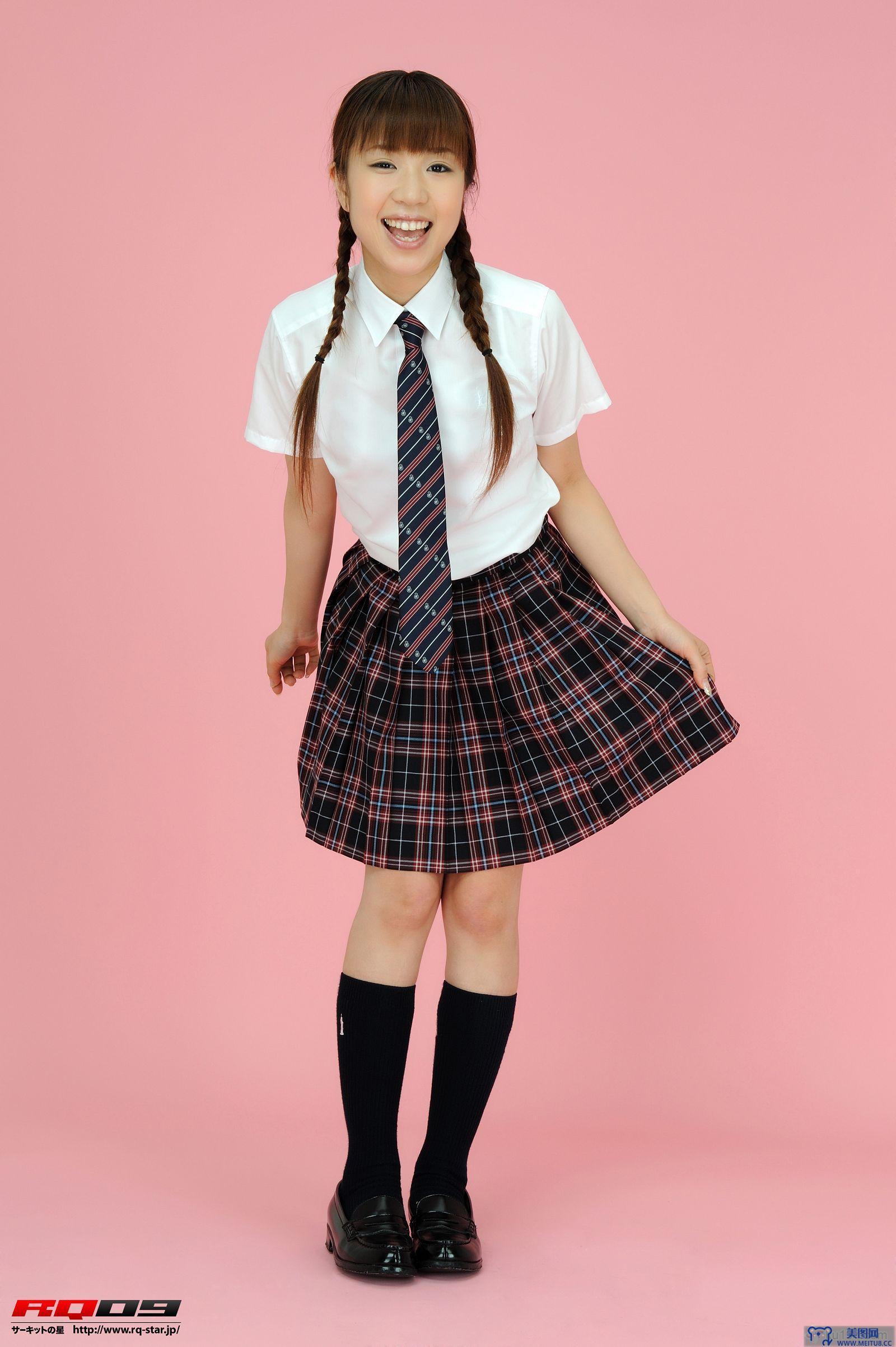 [RQ-STAR美女] NO.0163 Yuko Momokawa 桃川祐子 Student Style