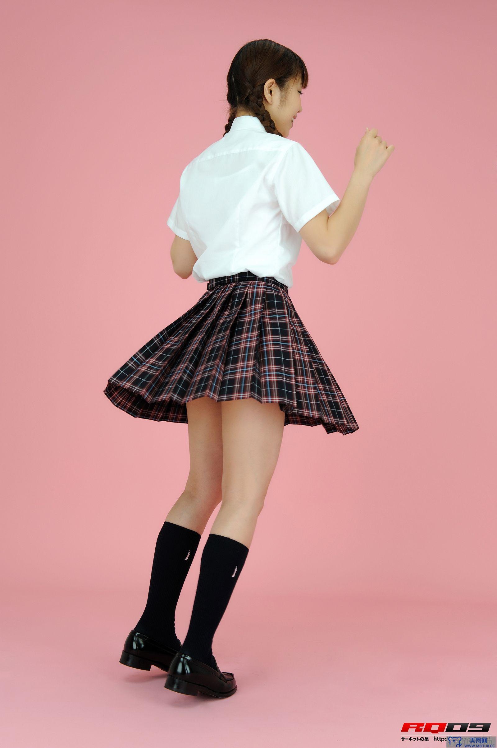 [RQ-STAR美女] NO.0163 Yuko Momokawa 桃川祐子 Student Style