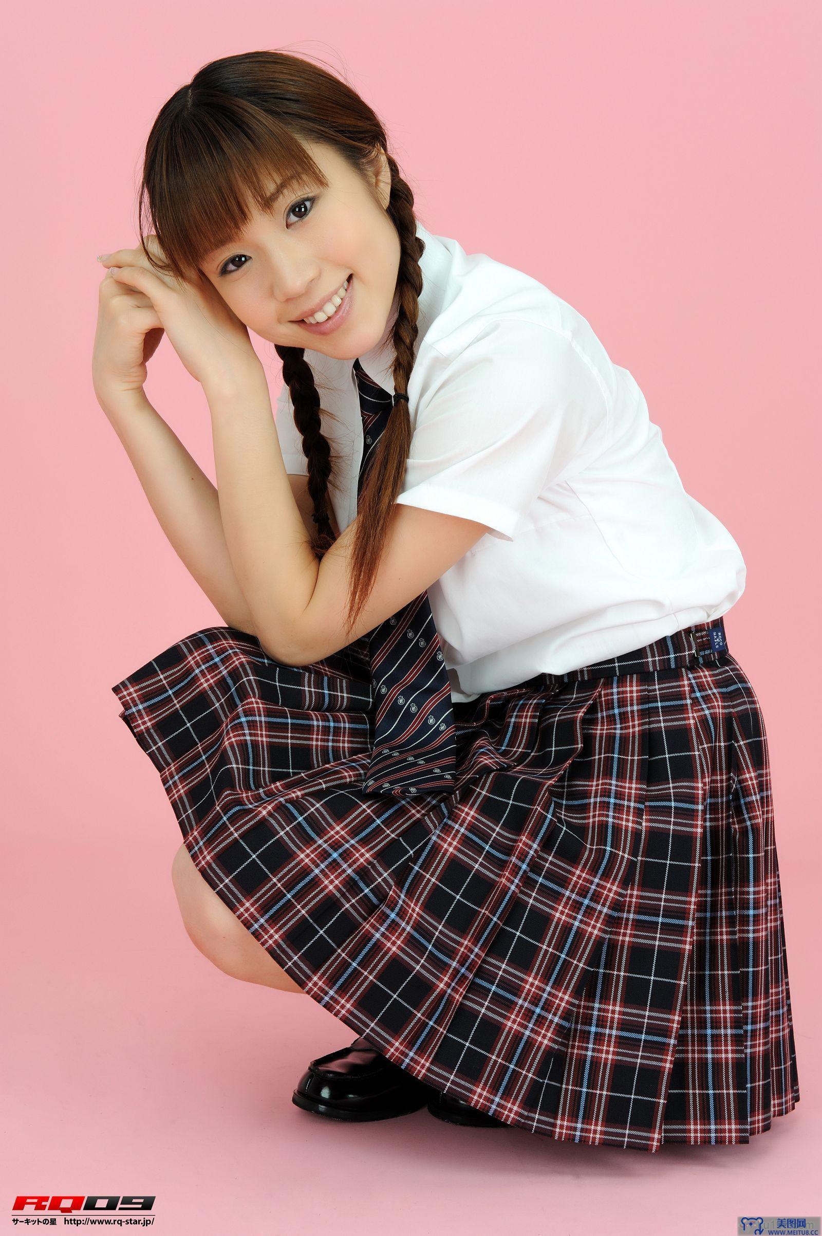 [RQ-STAR美女] NO.0163 Yuko Momokawa 桃川祐子 Student Style