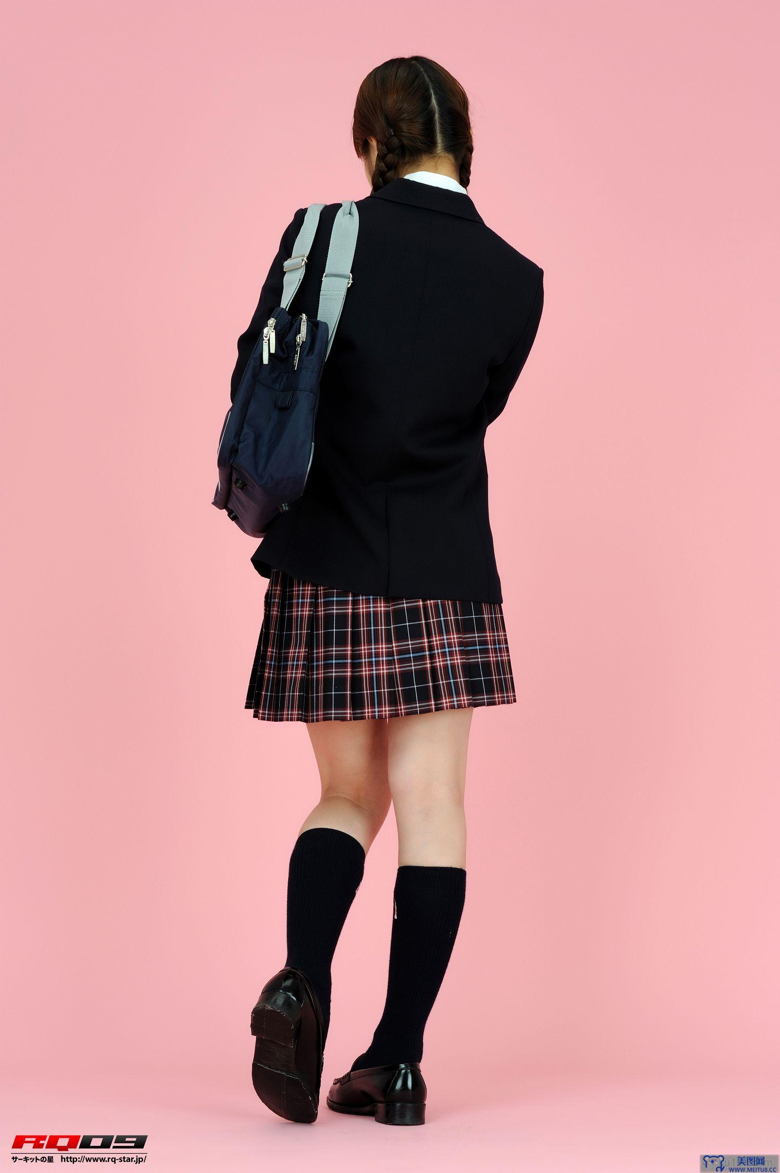 [RQ-STAR美女] NO.0163 Yuko Momokawa 桃川祐子 Student Style