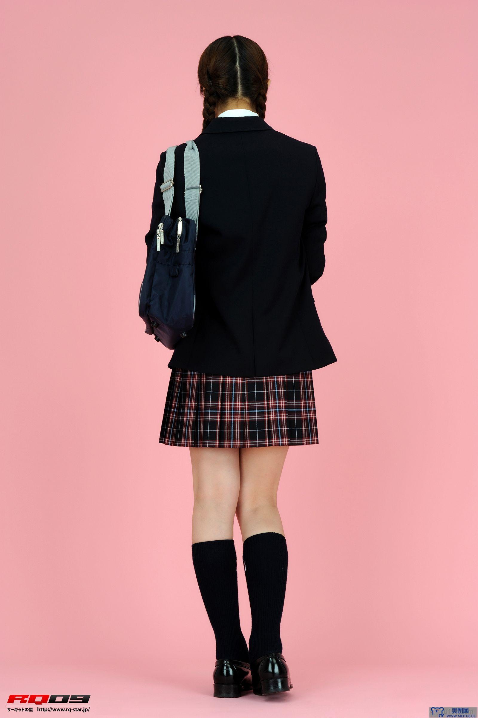 [RQ-STAR美女] NO.0163 Yuko Momokawa 桃川祐子 Student Style