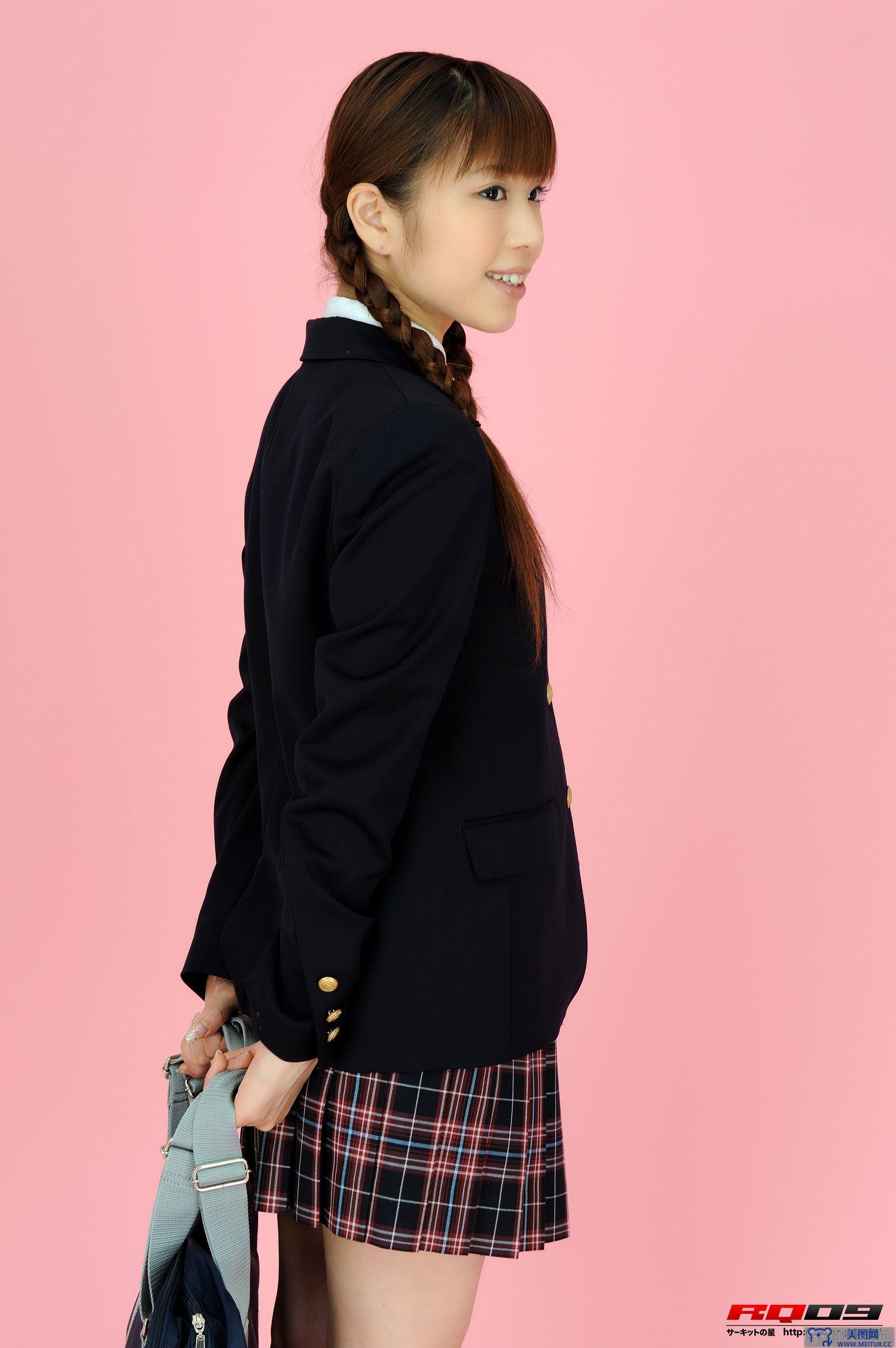 [RQ-STAR美女] NO.0163 Yuko Momokawa 桃川祐子 Student Style