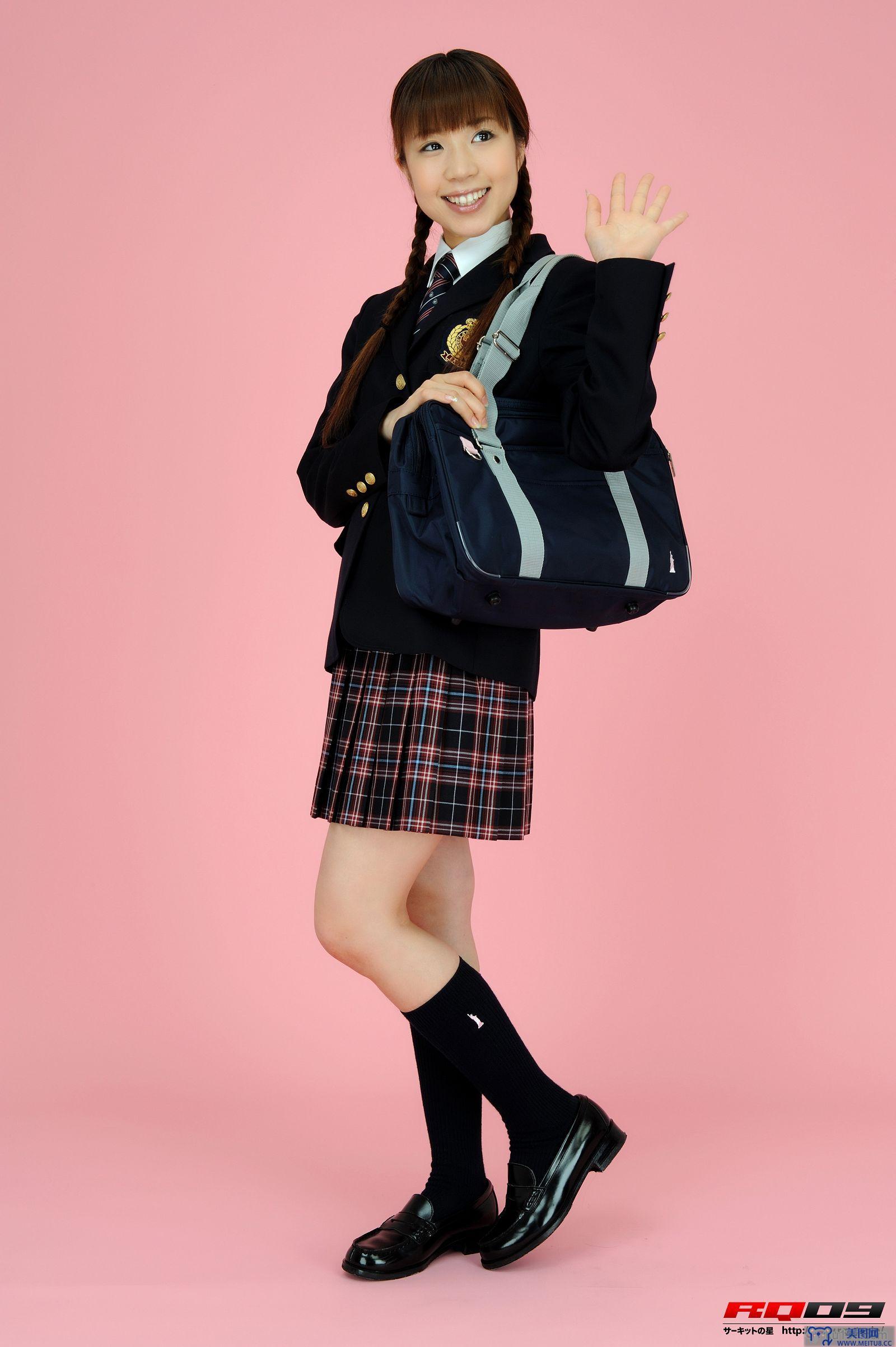 [RQ-STAR美女] NO.0163 Yuko Momokawa 桃川祐子 Student Style