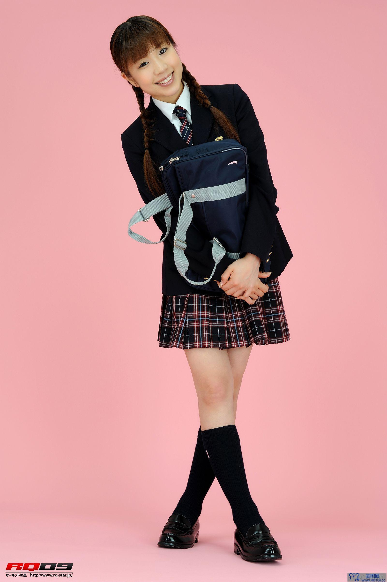 [RQ-STAR美女] NO.0163 Yuko Momokawa 桃川祐子 Student Style