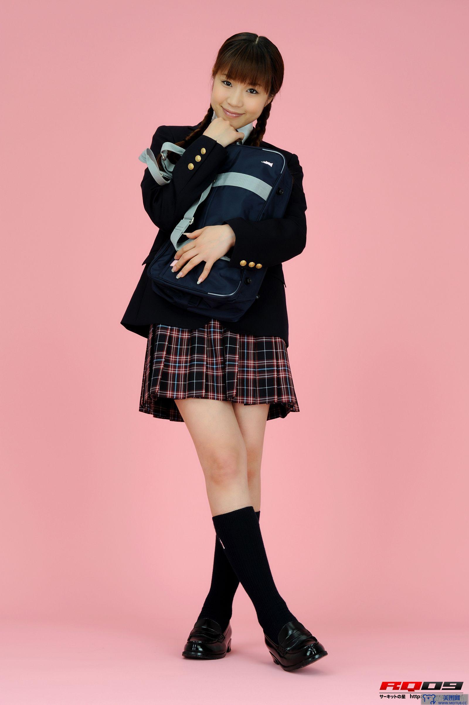 [RQ-STAR美女] NO.0163 Yuko Momokawa 桃川祐子 Student Style