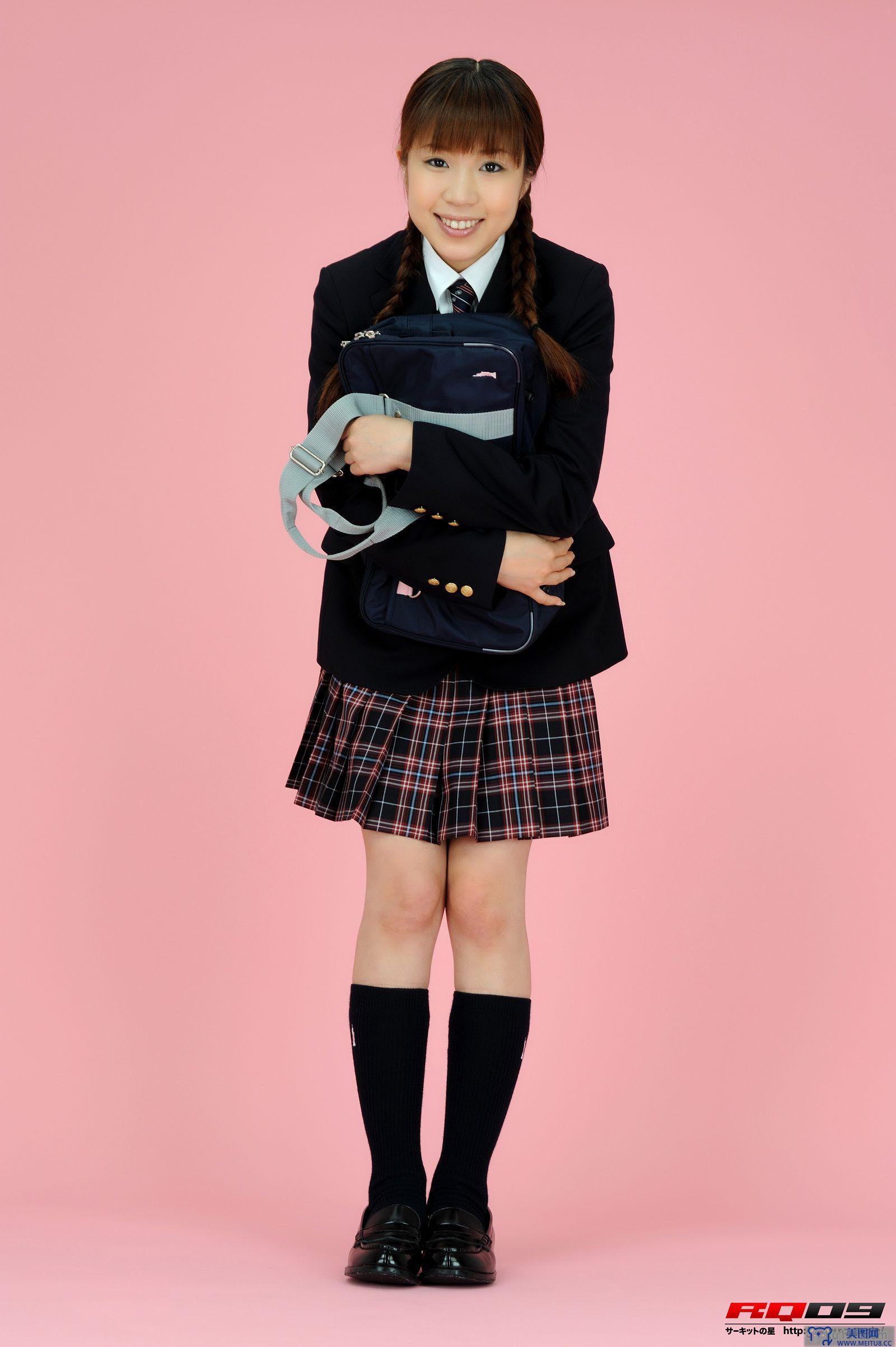 [RQ-STAR美女] NO.0163 Yuko Momokawa 桃川祐子 Student Style