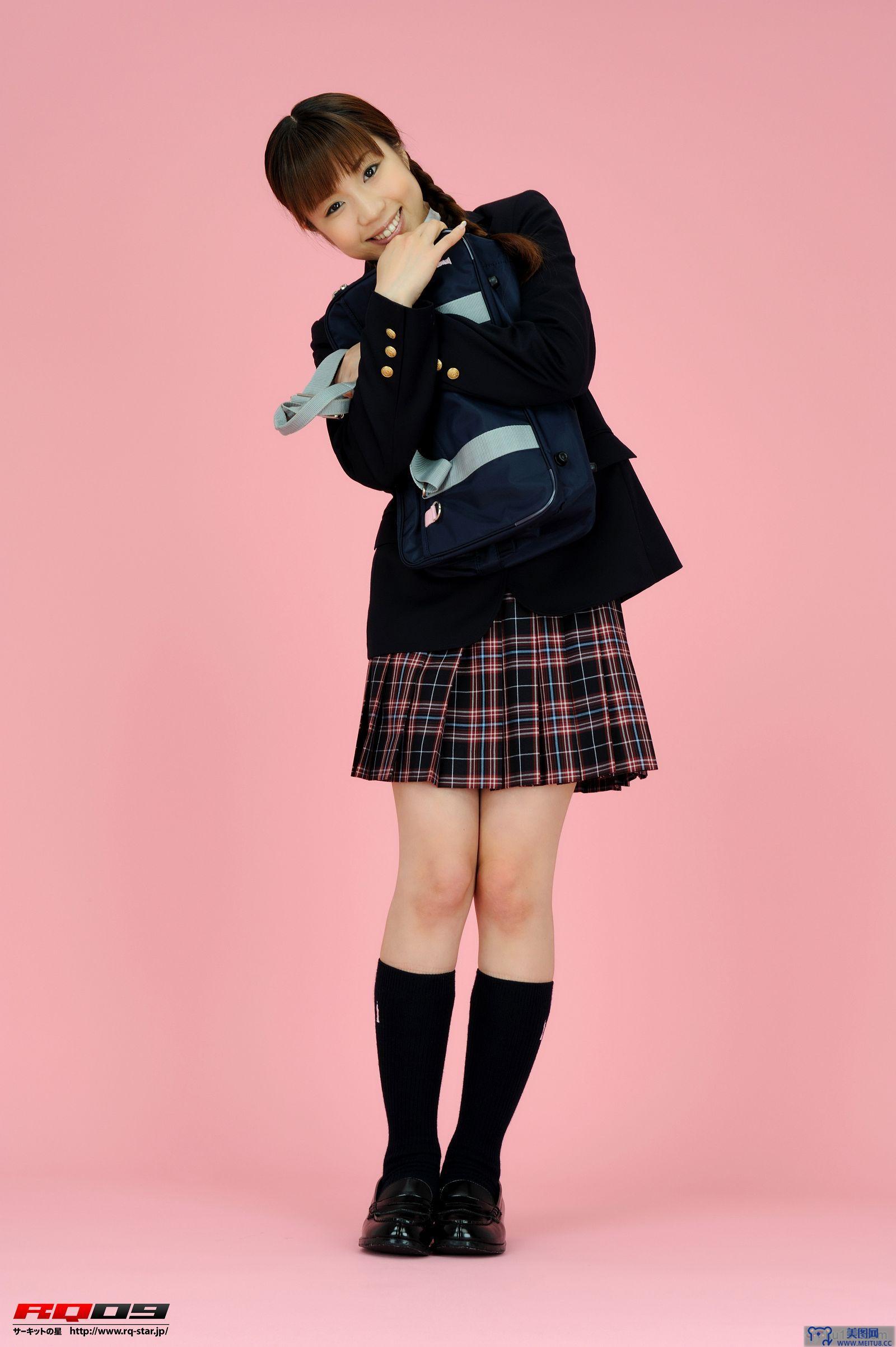 [RQ-STAR美女] NO.0163 Yuko Momokawa 桃川祐子 Student Style