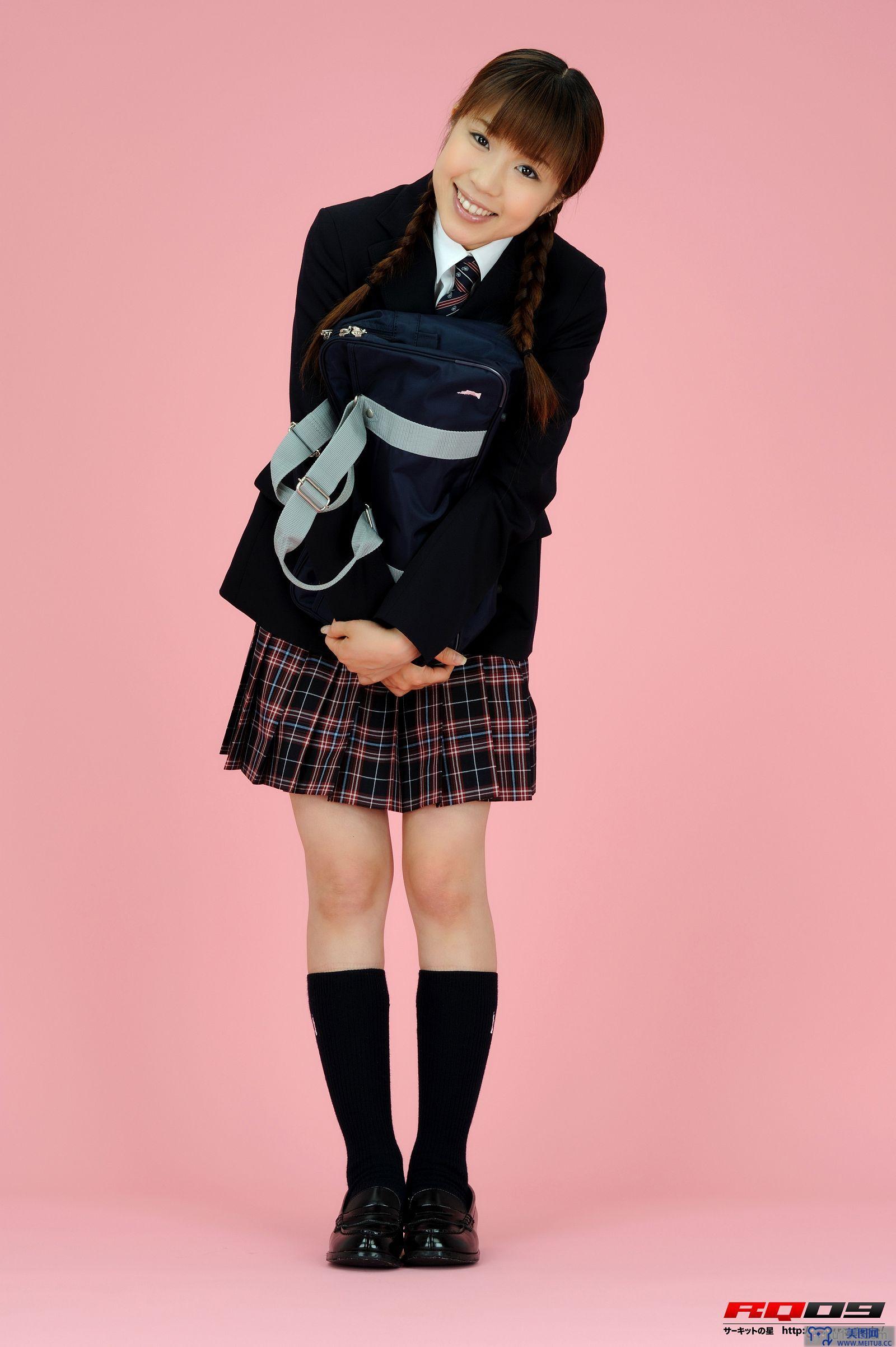 [RQ-STAR美女] NO.0163 Yuko Momokawa 桃川祐子 Student Style