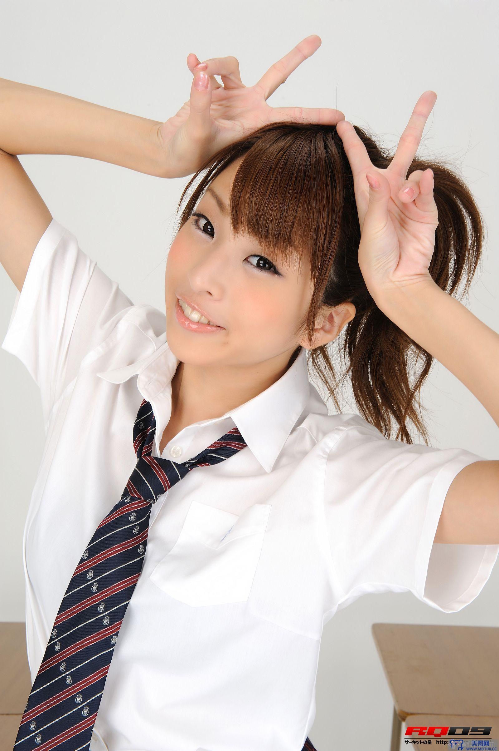 [RQ-STAR美女] NO.0184 Mirei Kurosawa 鼪g美怜 Student Style