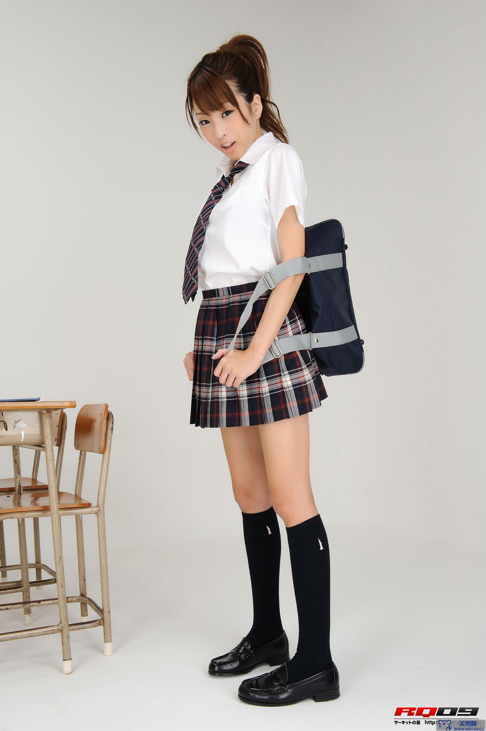 [RQ-STAR美女] NO.0184 Mirei Kurosawa 鼪g美怜 Student Style