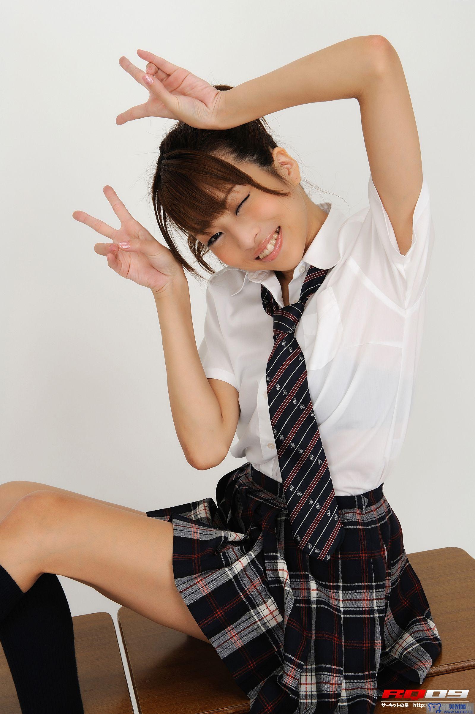 [RQ-STAR美女] NO.0184 Mirei Kurosawa 鼪g美怜 Student Style