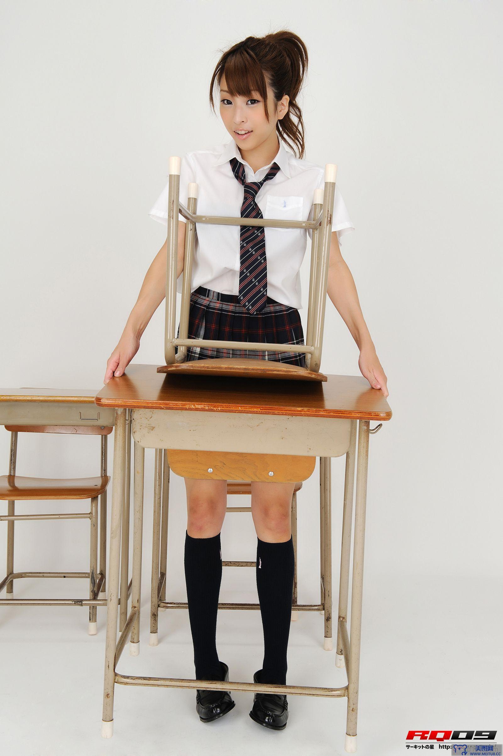 [RQ-STAR美女] NO.0184 Mirei Kurosawa 鼪g美怜 Student Style