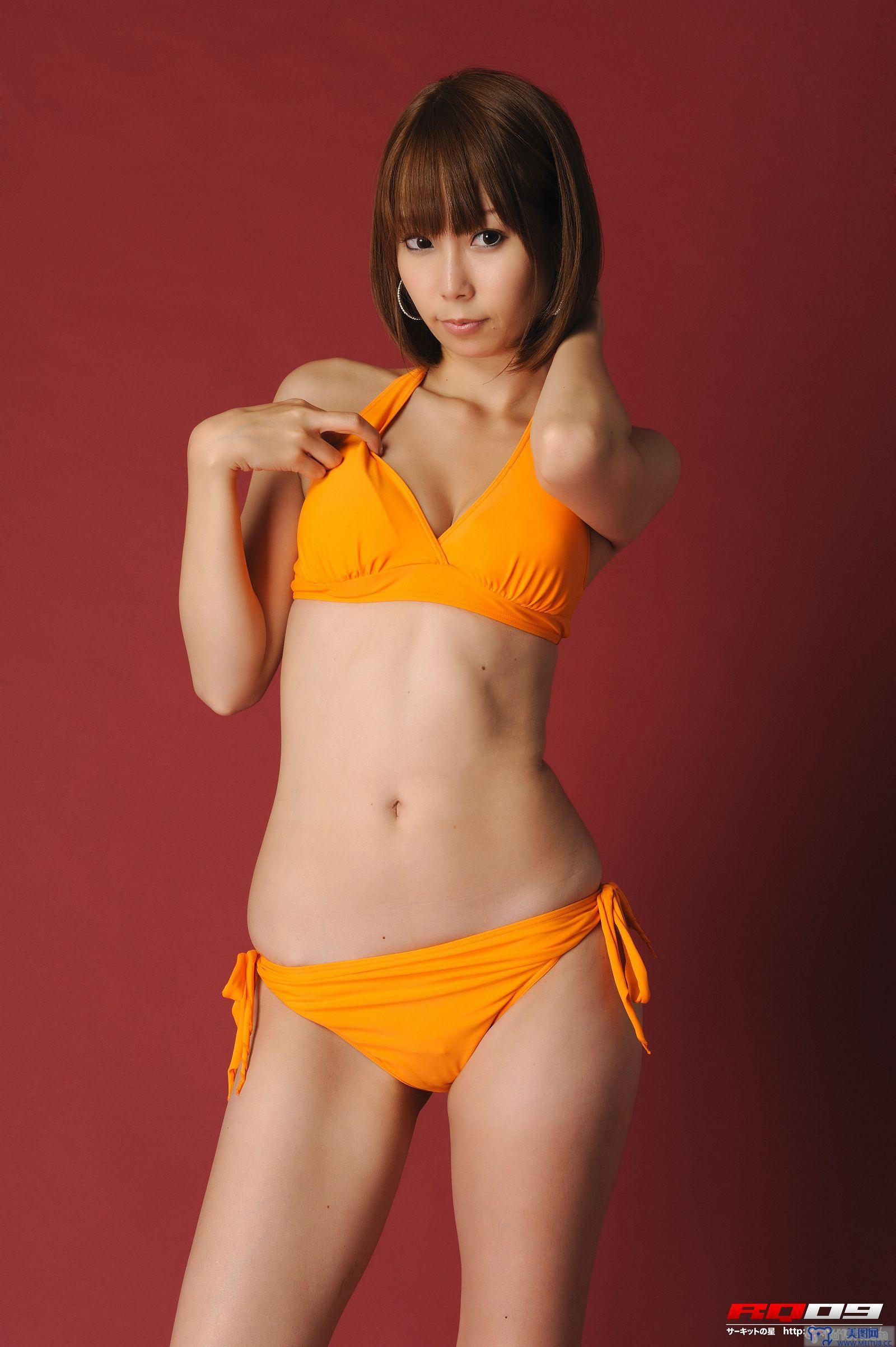 [RQ-STAR美女] NO.0208 Miyu Tokunaga 徳永末遊 Swim Suits – Orange