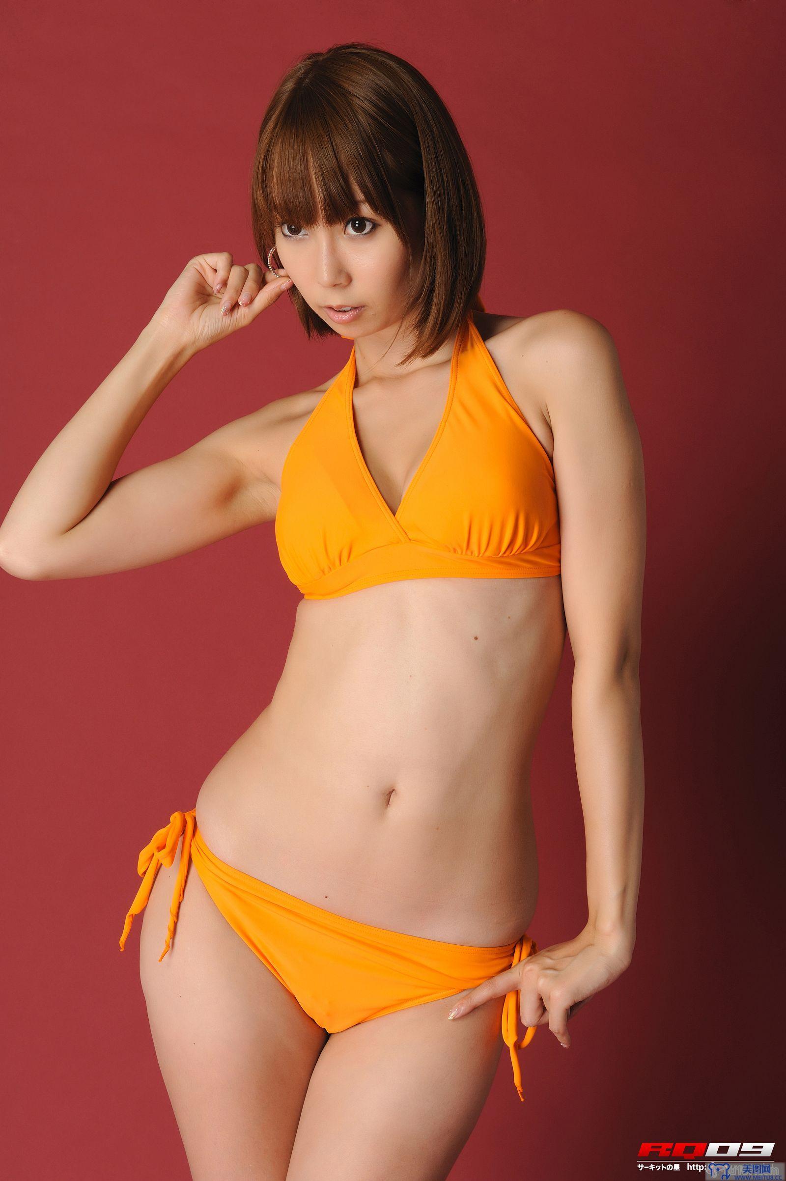 [RQ-STAR美女] NO.0208 Miyu Tokunaga 徳永末遊 Swim Suits – Orange