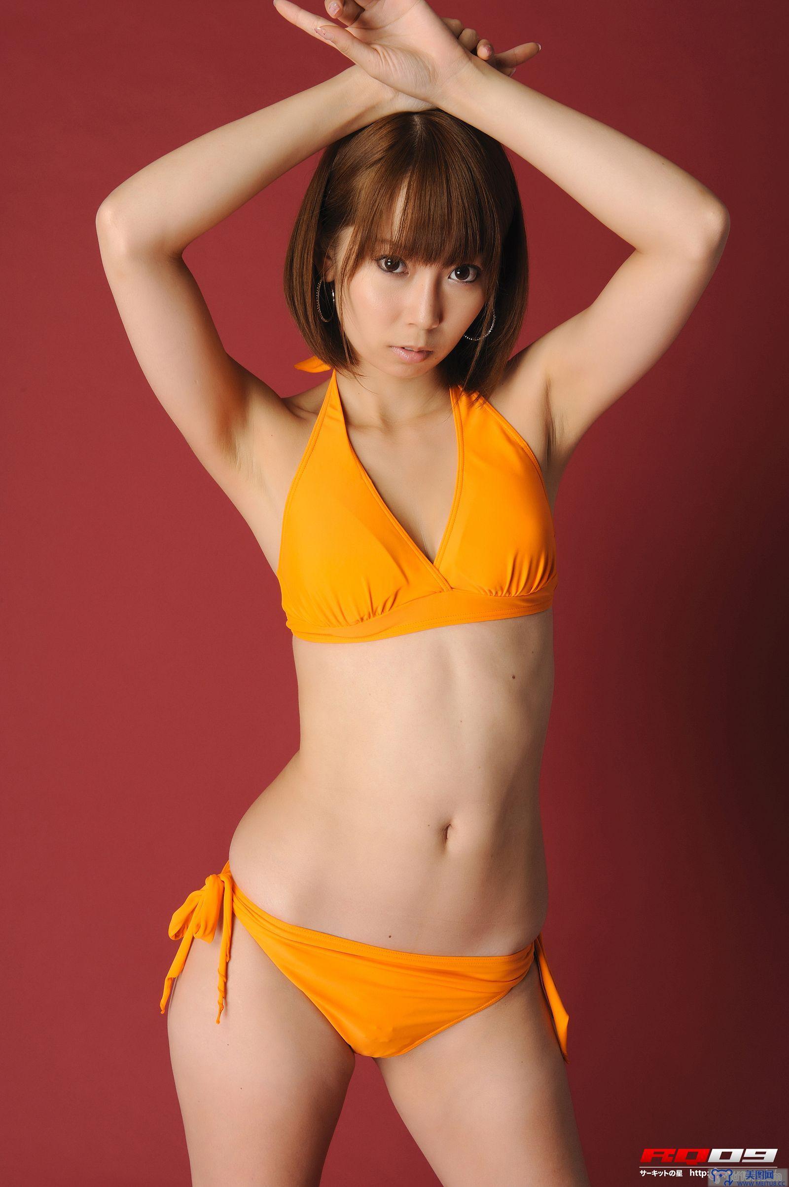 [RQ-STAR美女] NO.0208 Miyu Tokunaga 徳永末遊 Swim Suits – Orange