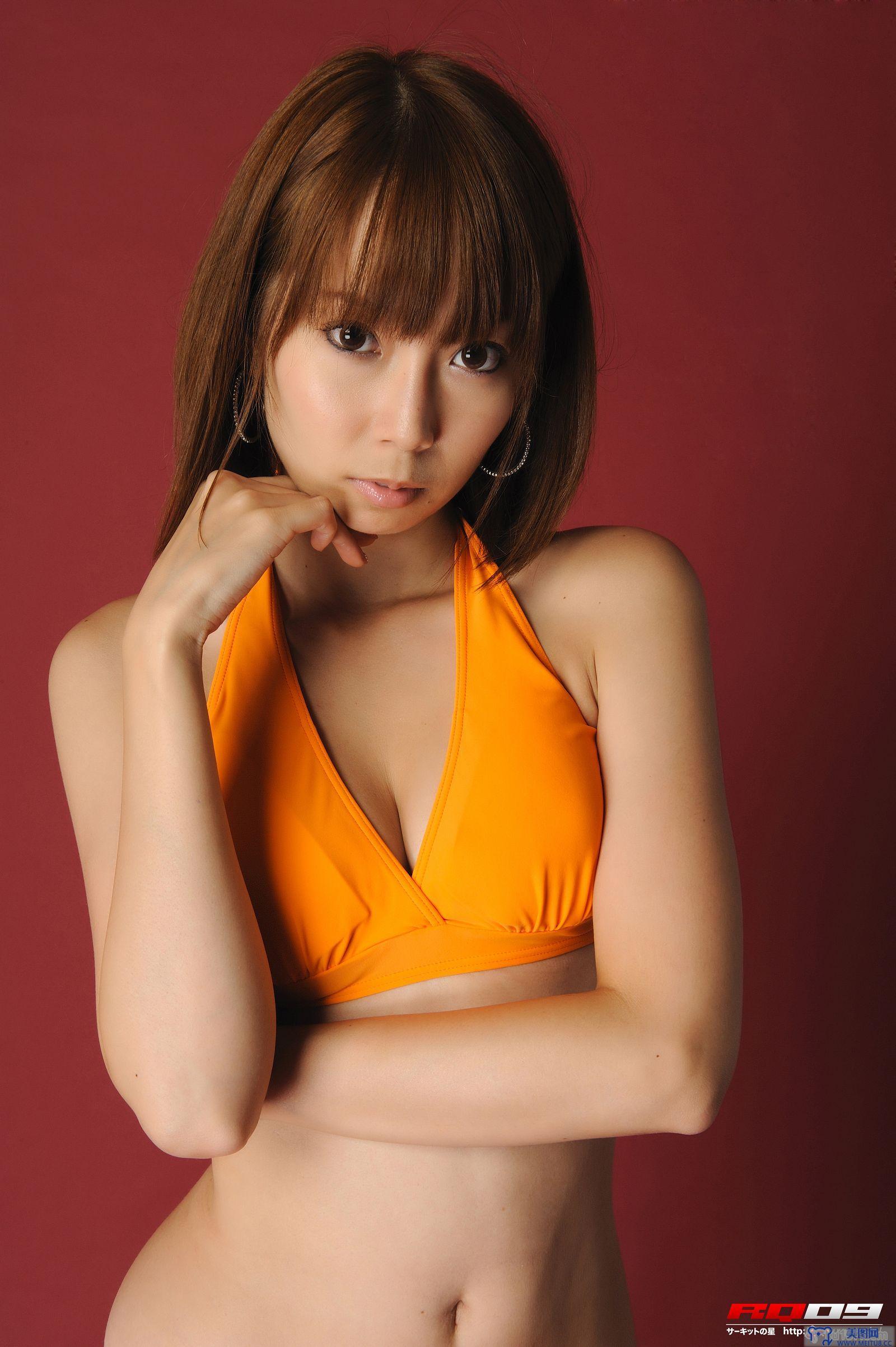 [RQ-STAR美女] NO.0208 Miyu Tokunaga 徳永末遊 Swim Suits – Orange