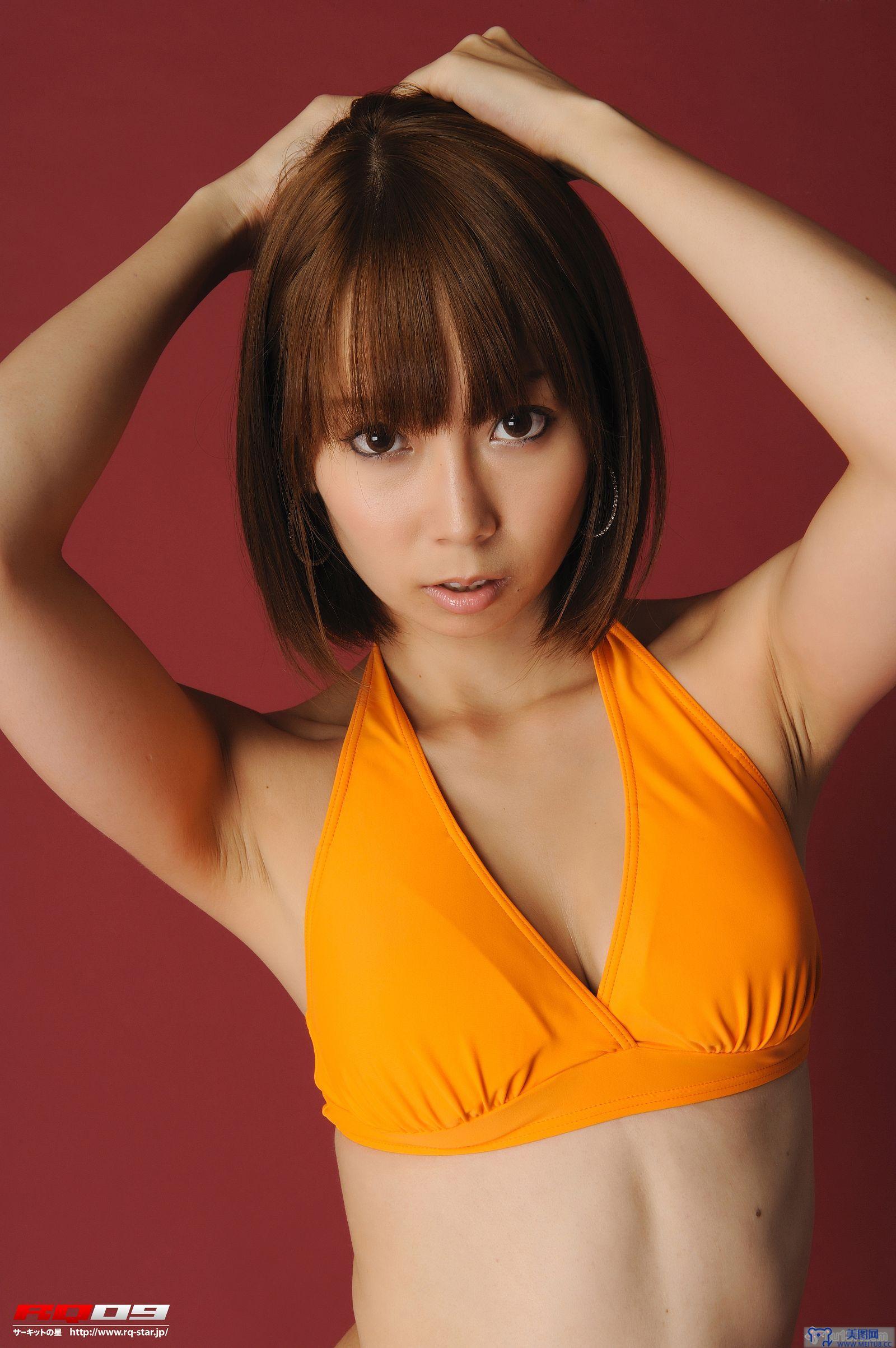 [RQ-STAR美女] NO.0208 Miyu Tokunaga 徳永末遊 Swim Suits – Orange