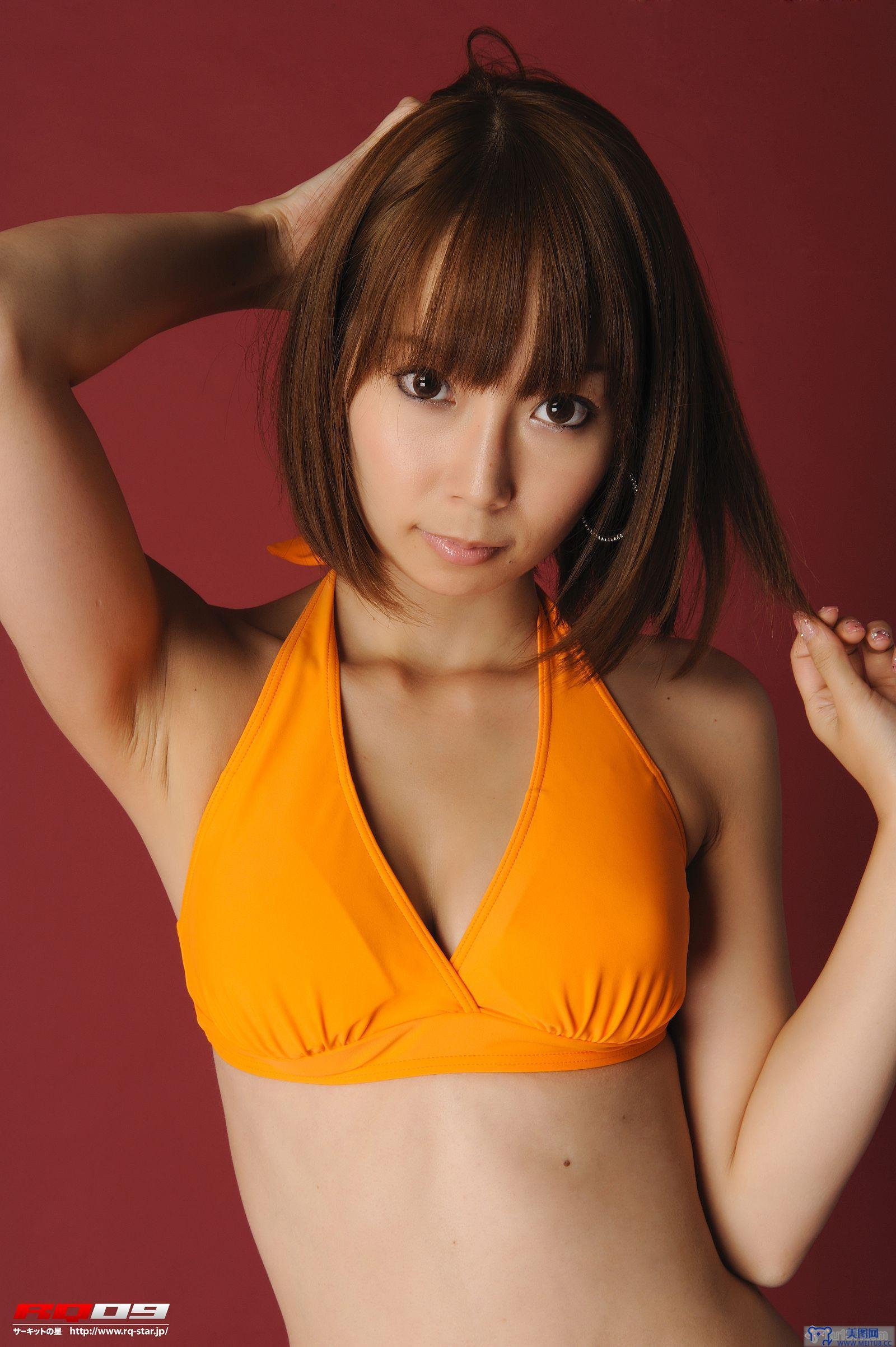 [RQ-STAR美女] NO.0208 Miyu Tokunaga 徳永末遊 Swim Suits – Orange