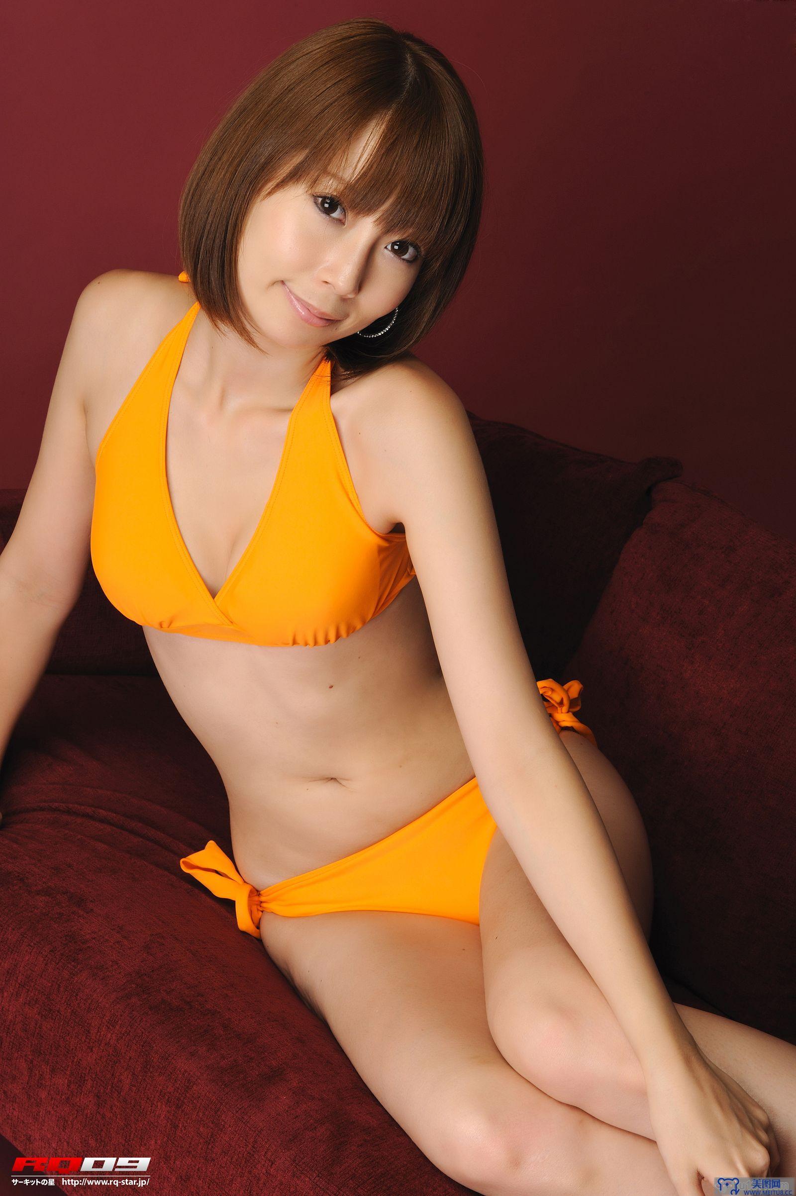 [RQ-STAR美女] NO.0208 Miyu Tokunaga 徳永末遊 Swim Suits – Orange