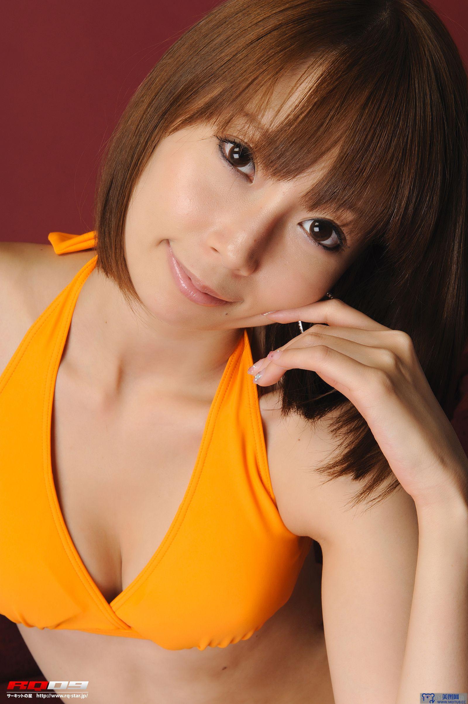 [RQ-STAR美女] NO.0208 Miyu Tokunaga 徳永末遊 Swim Suits – Orange