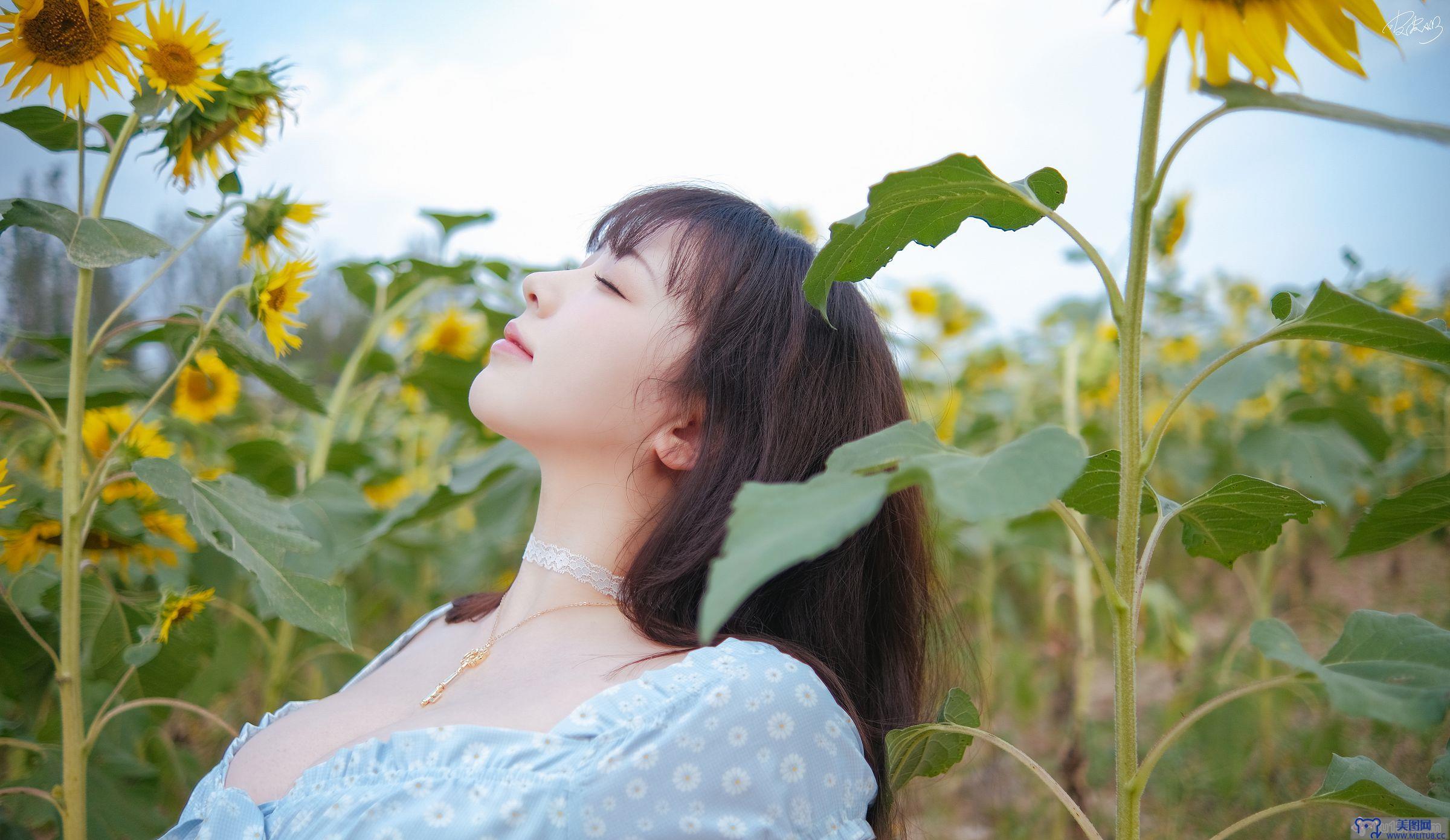 [皮皮奶可可爱了啦] NO.055 彼女向日葵