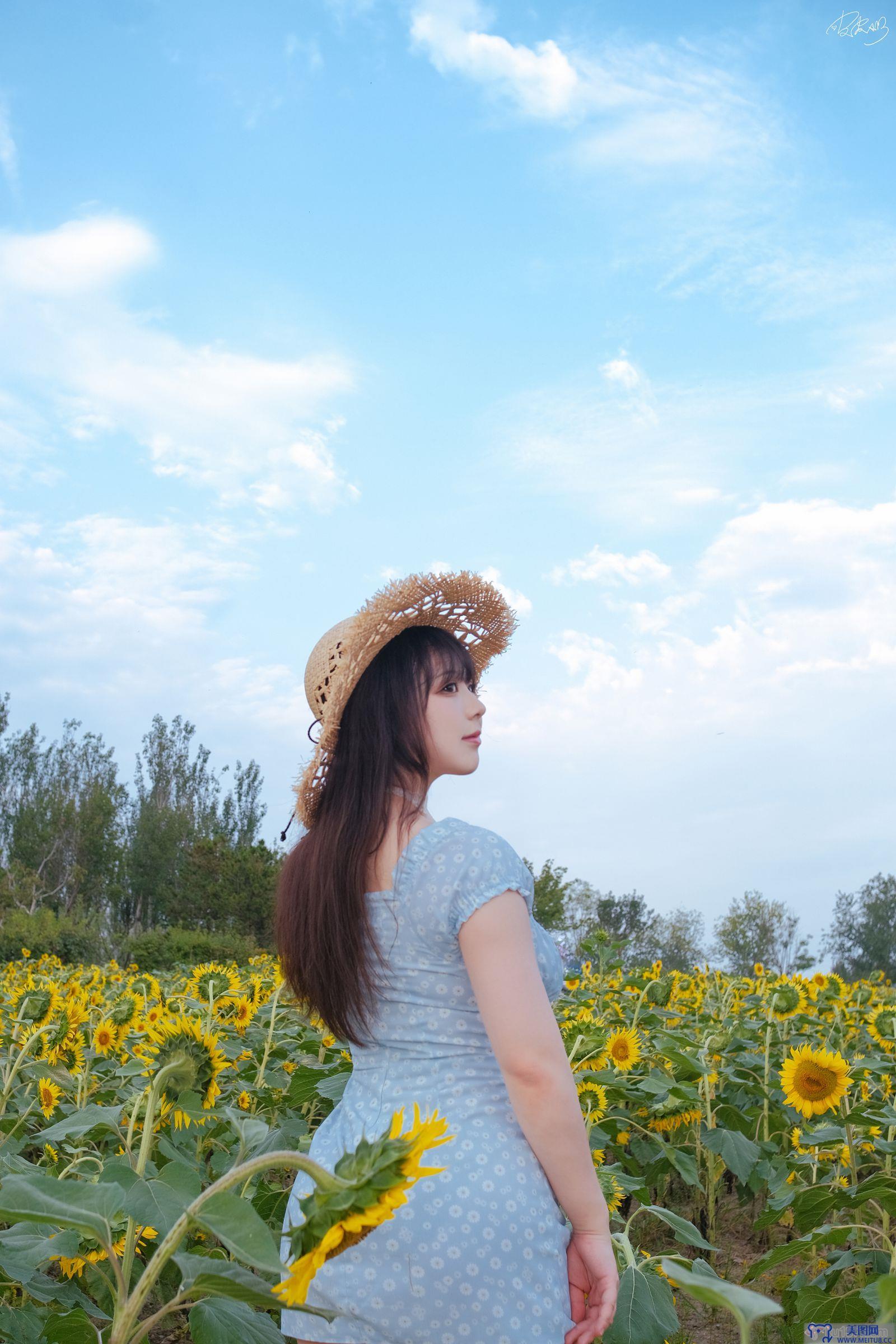 [皮皮奶可可爱了啦] NO.055 彼女向日葵