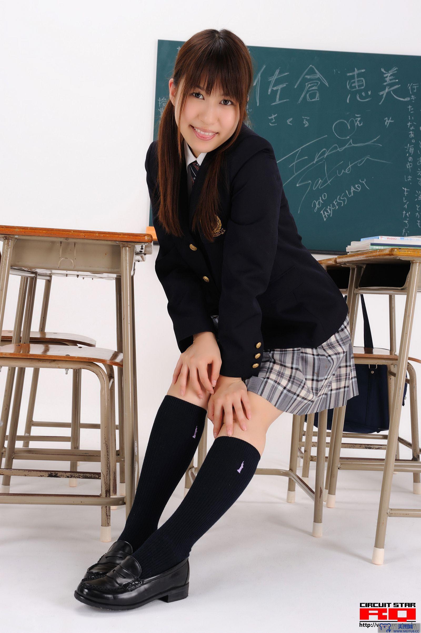 [RQ-STAR美女] NO.0302 Emi Sakura 佐倉恵美 School Girl