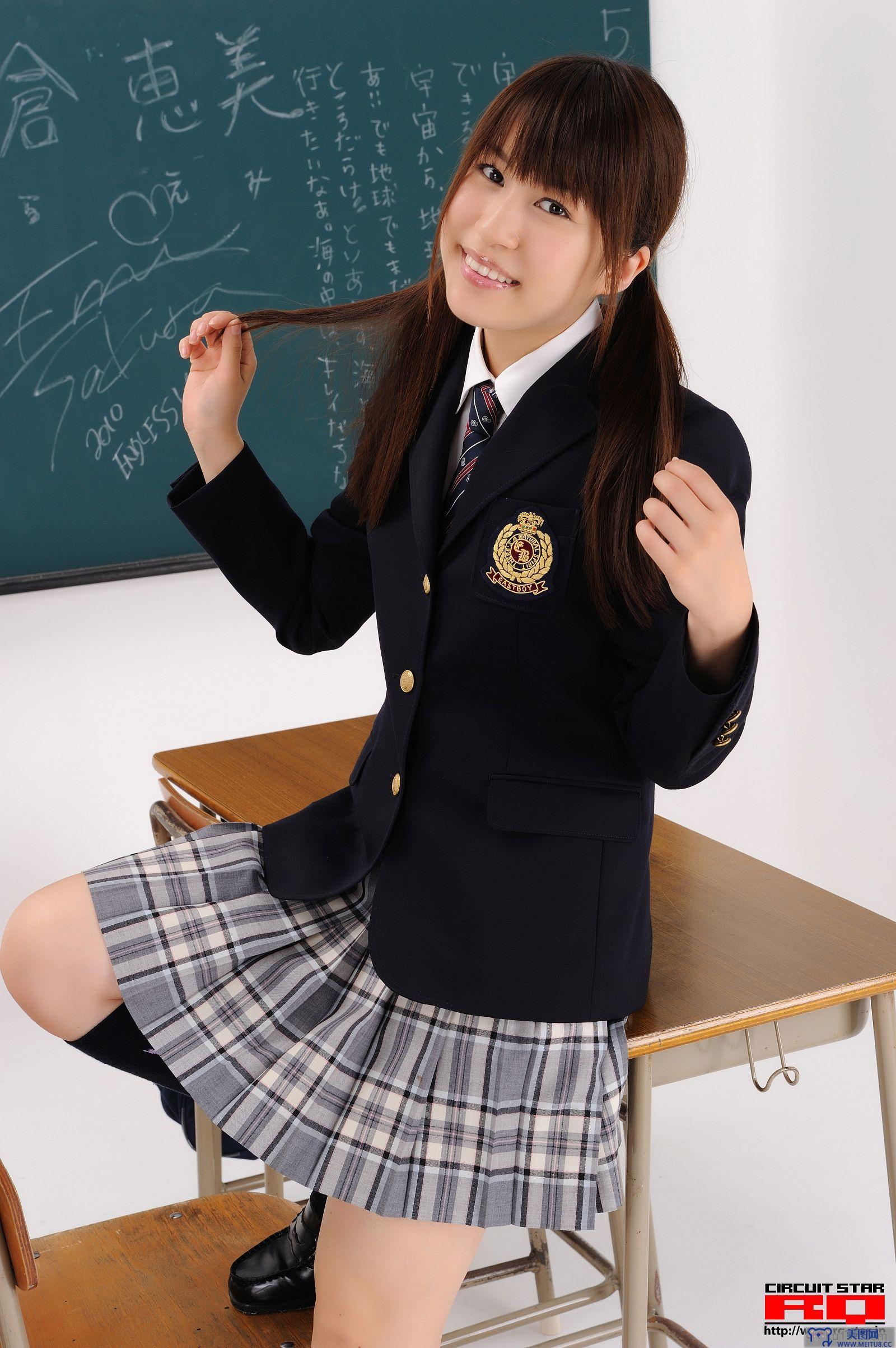 [RQ-STAR美女] NO.0302 Emi Sakura 佐倉恵美 School Girl