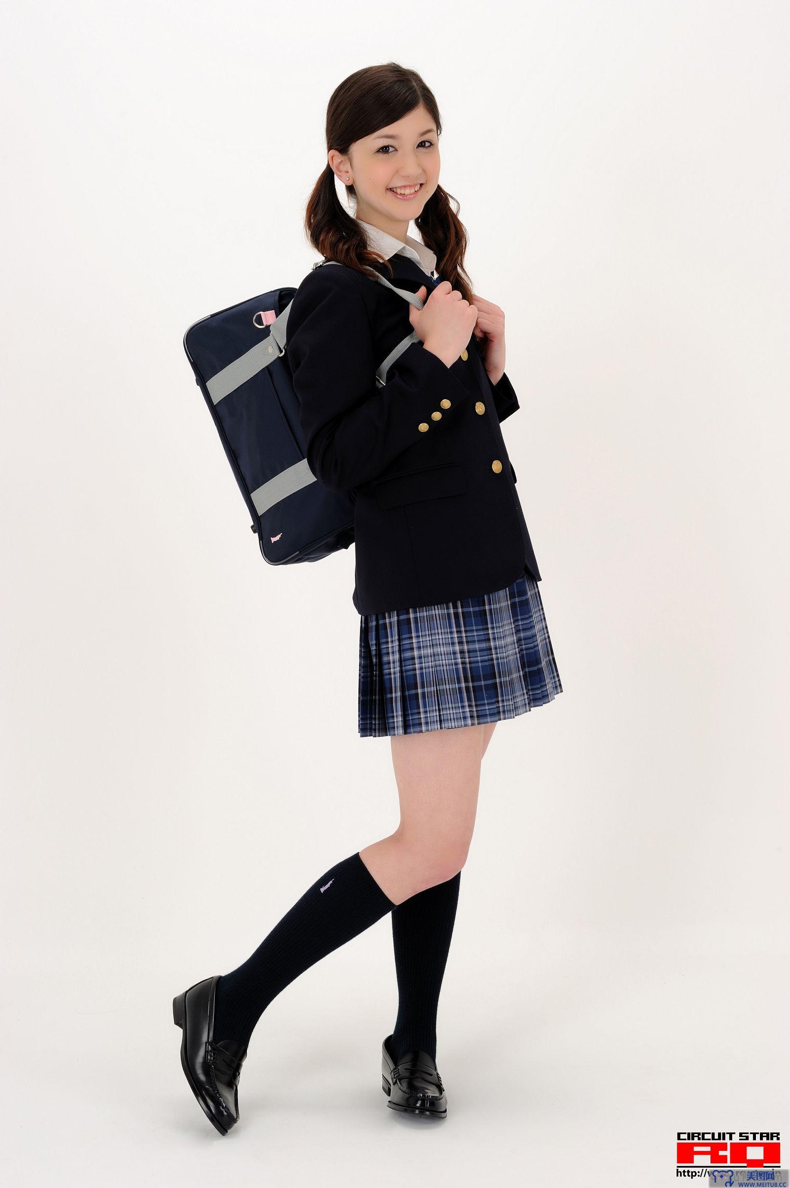 [RQ-STAR美女] NO.0348 Amy Kubo 久保エイミー Student Style