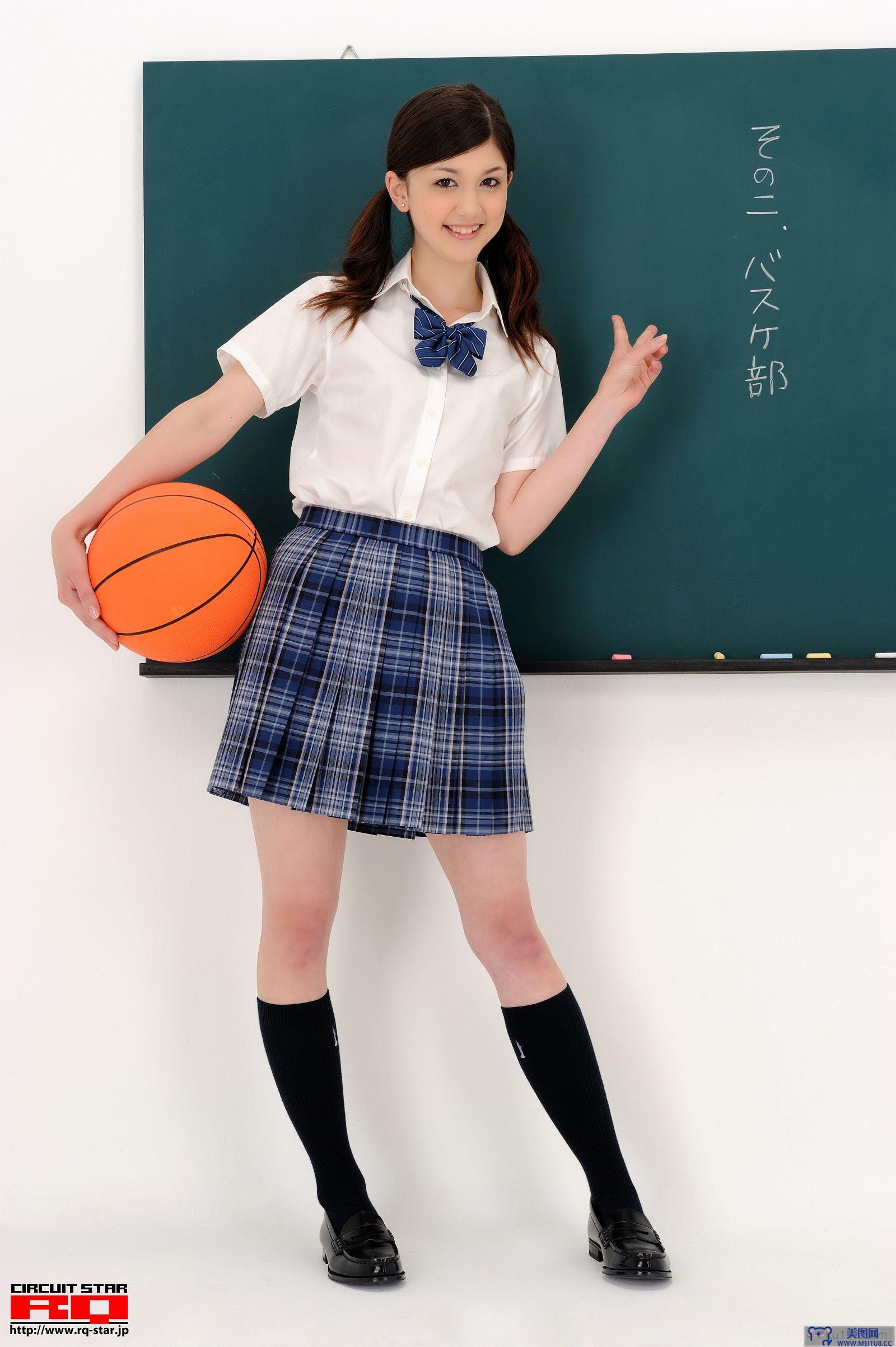 [RQ-STAR美女] NO.0348 Amy Kubo 久保エイミー Student Style