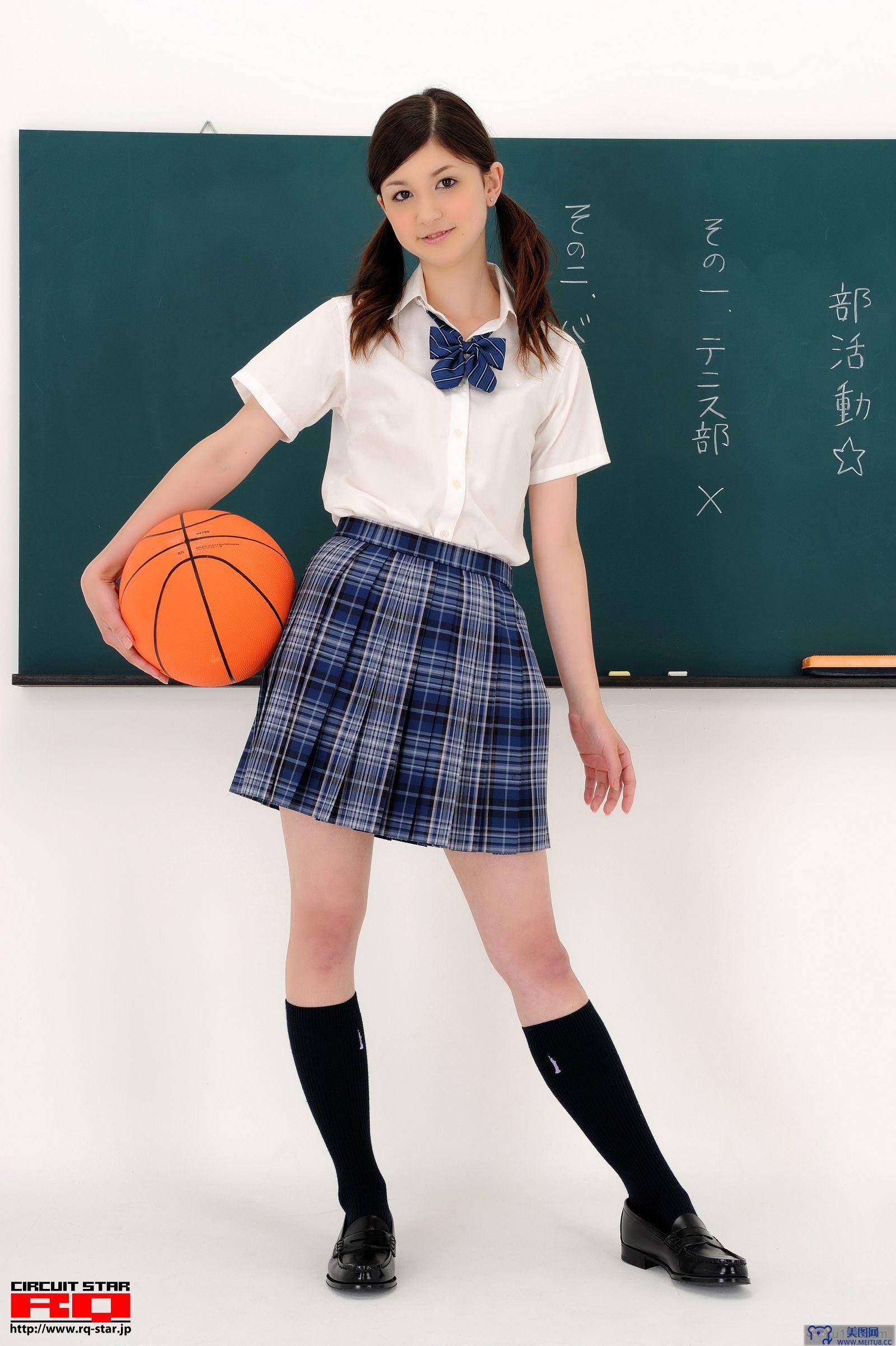 [RQ-STAR美女] NO.0348 Amy Kubo 久保エイミー Student Style