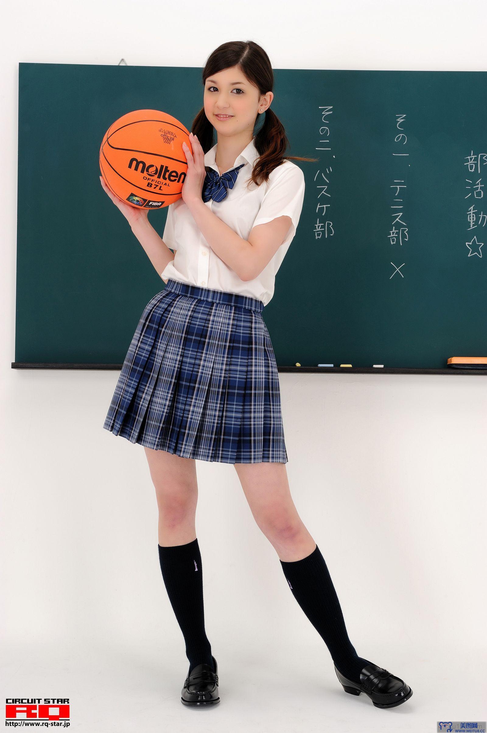 [RQ-STAR美女] NO.0348 Amy Kubo 久保エイミー Student Style