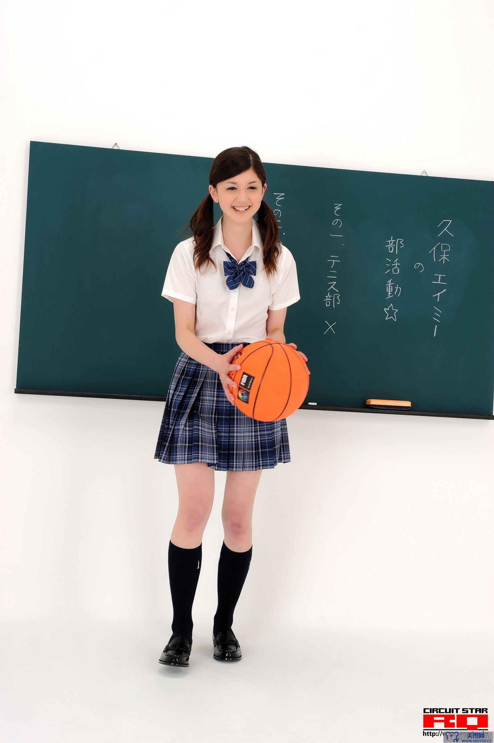 [RQ-STAR美女] NO.0348 Amy Kubo 久保エイミー Student Style