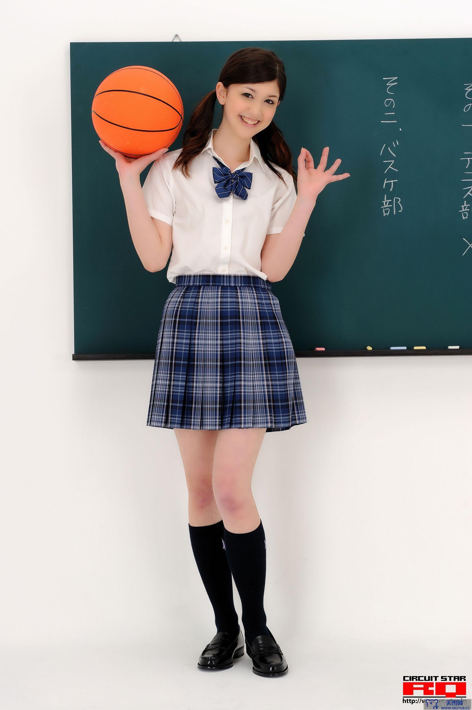 [RQ-STAR美女] NO.0348 Amy Kubo 久保エイミー Student Style