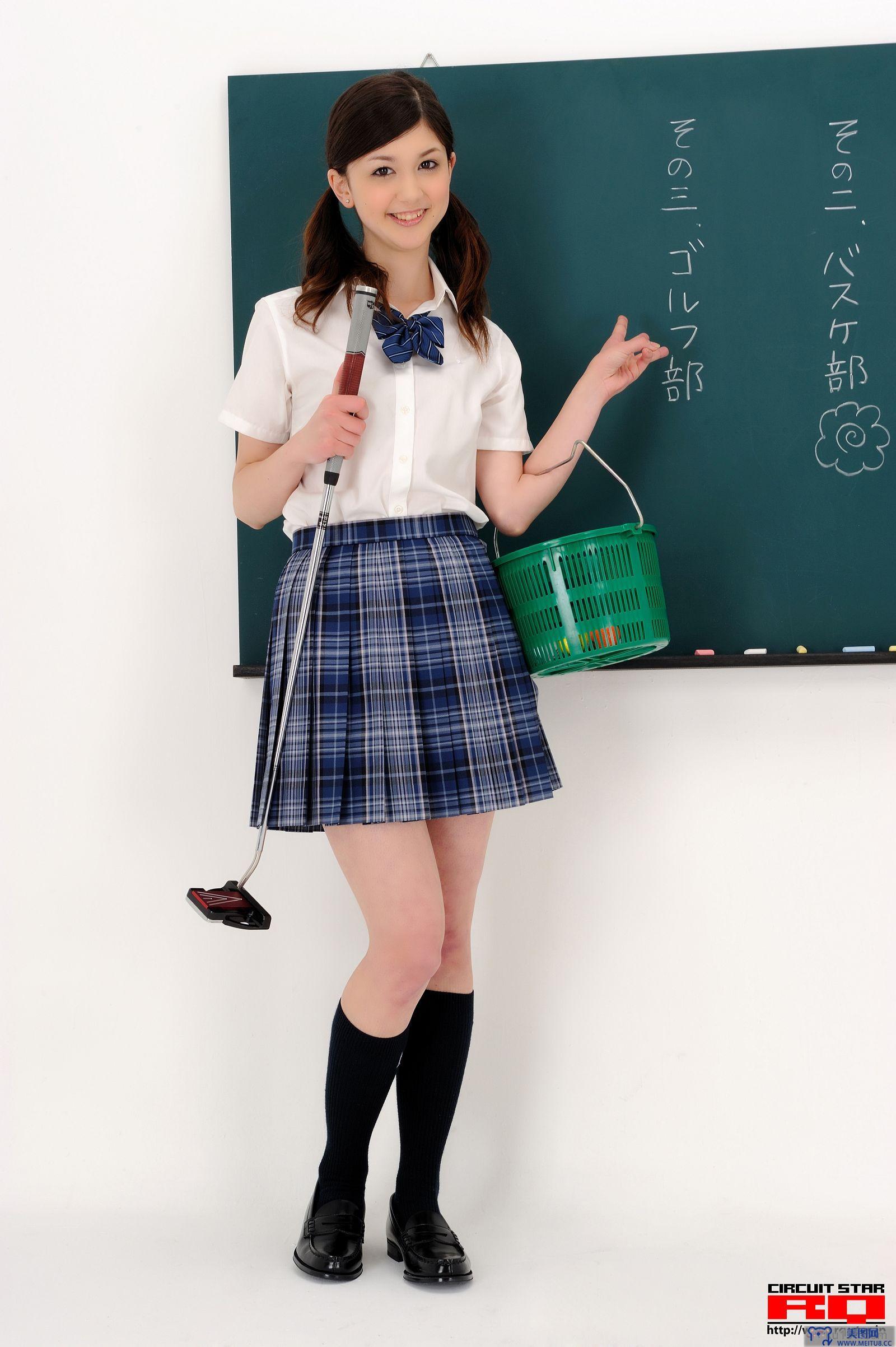 [RQ-STAR美女] NO.0348 Amy Kubo 久保エイミー Student Style