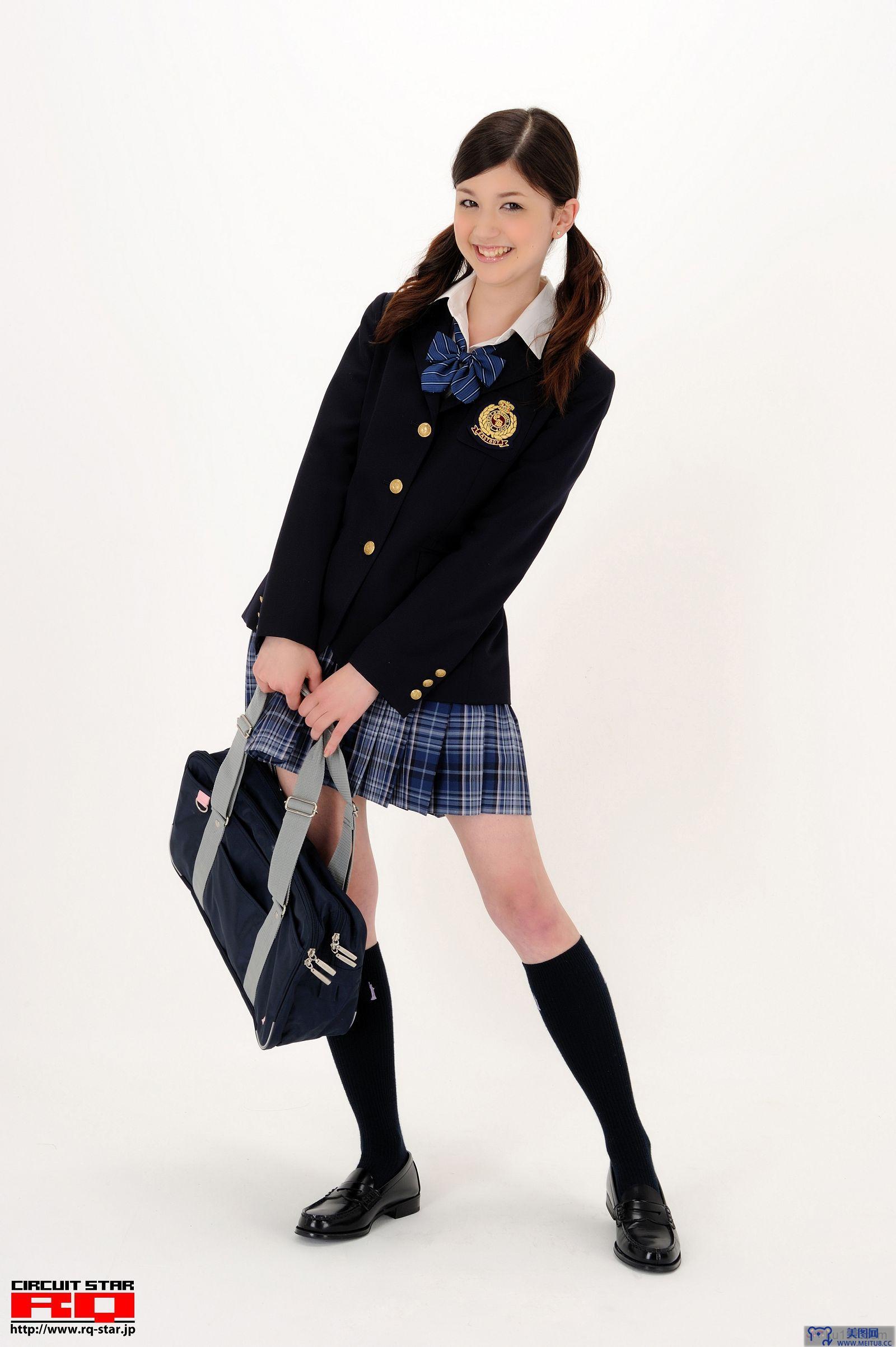 [RQ-STAR美女] NO.0348 Amy Kubo 久保エイミー Student Style