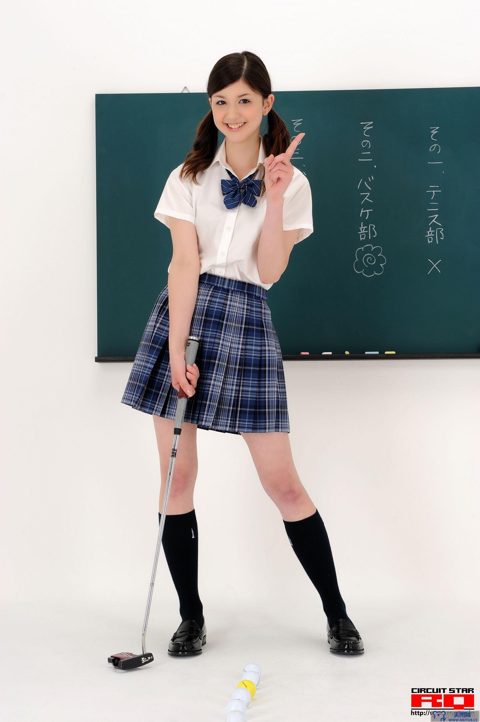 [RQ-STAR美女] NO.0348 Amy Kubo 久保エイミー Student Style