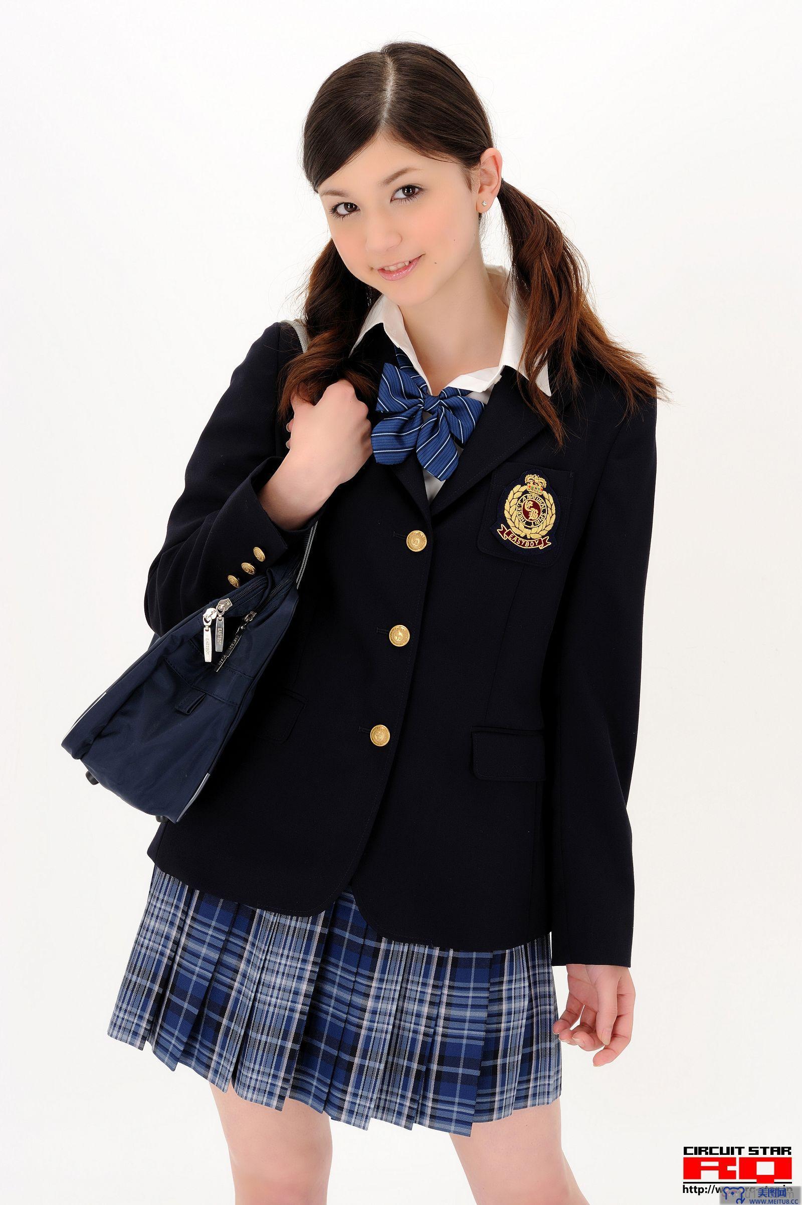 [RQ-STAR美女] NO.0348 Amy Kubo 久保エイミー Student Style