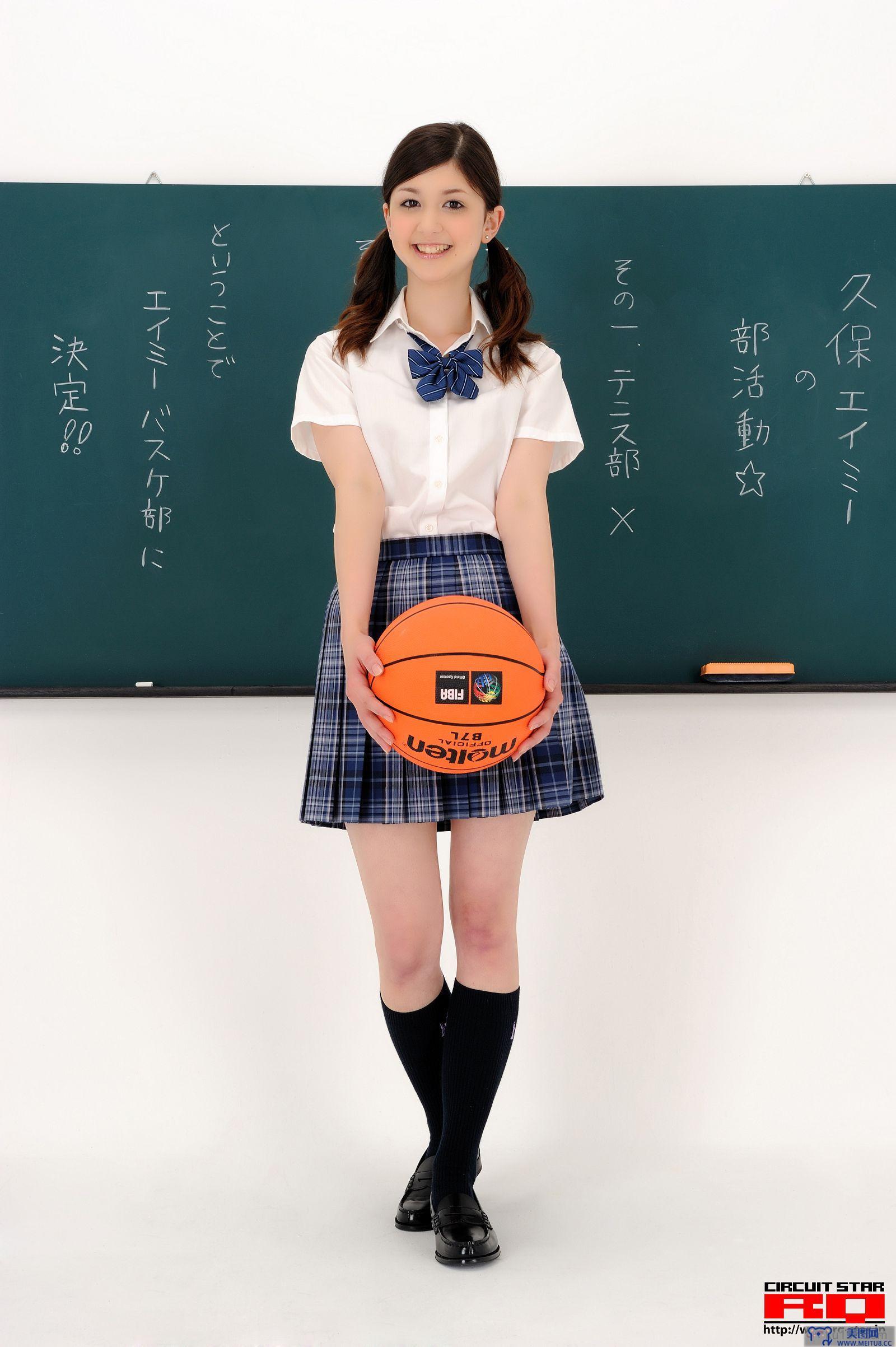 [RQ-STAR美女] NO.0348 Amy Kubo 久保エイミー Student Style