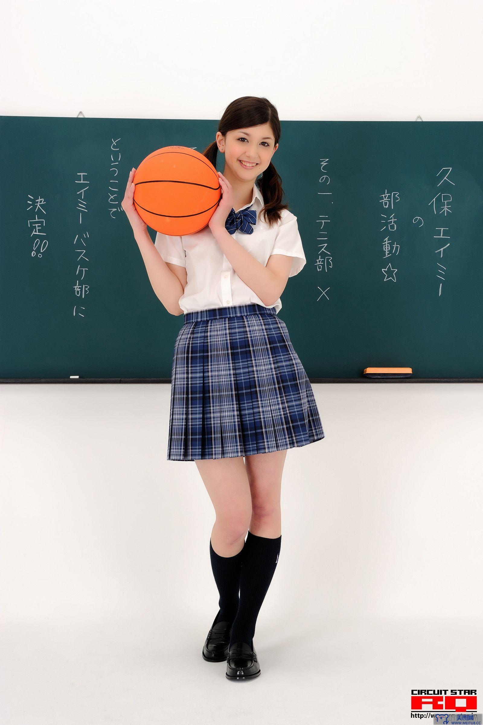 [RQ-STAR美女] NO.0348 Amy Kubo 久保エイミー Student Style