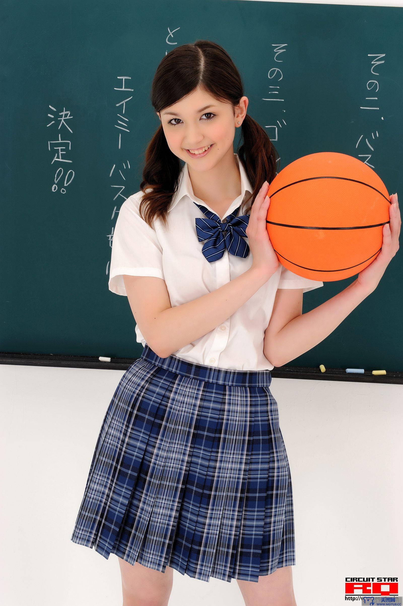 [RQ-STAR美女] NO.0348 Amy Kubo 久保エイミー Student Style