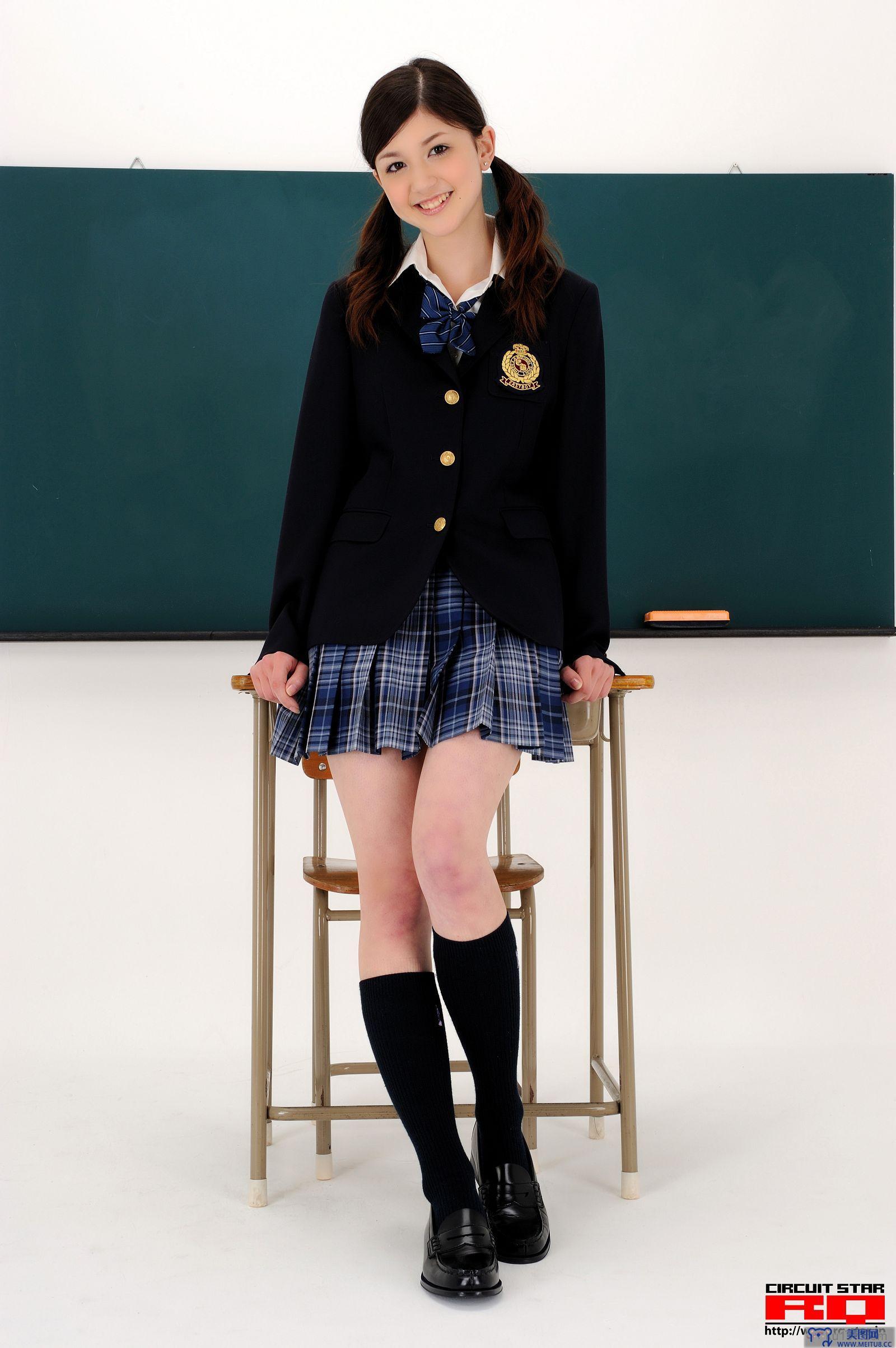 [RQ-STAR美女] NO.0348 Amy Kubo 久保エイミー Student Style