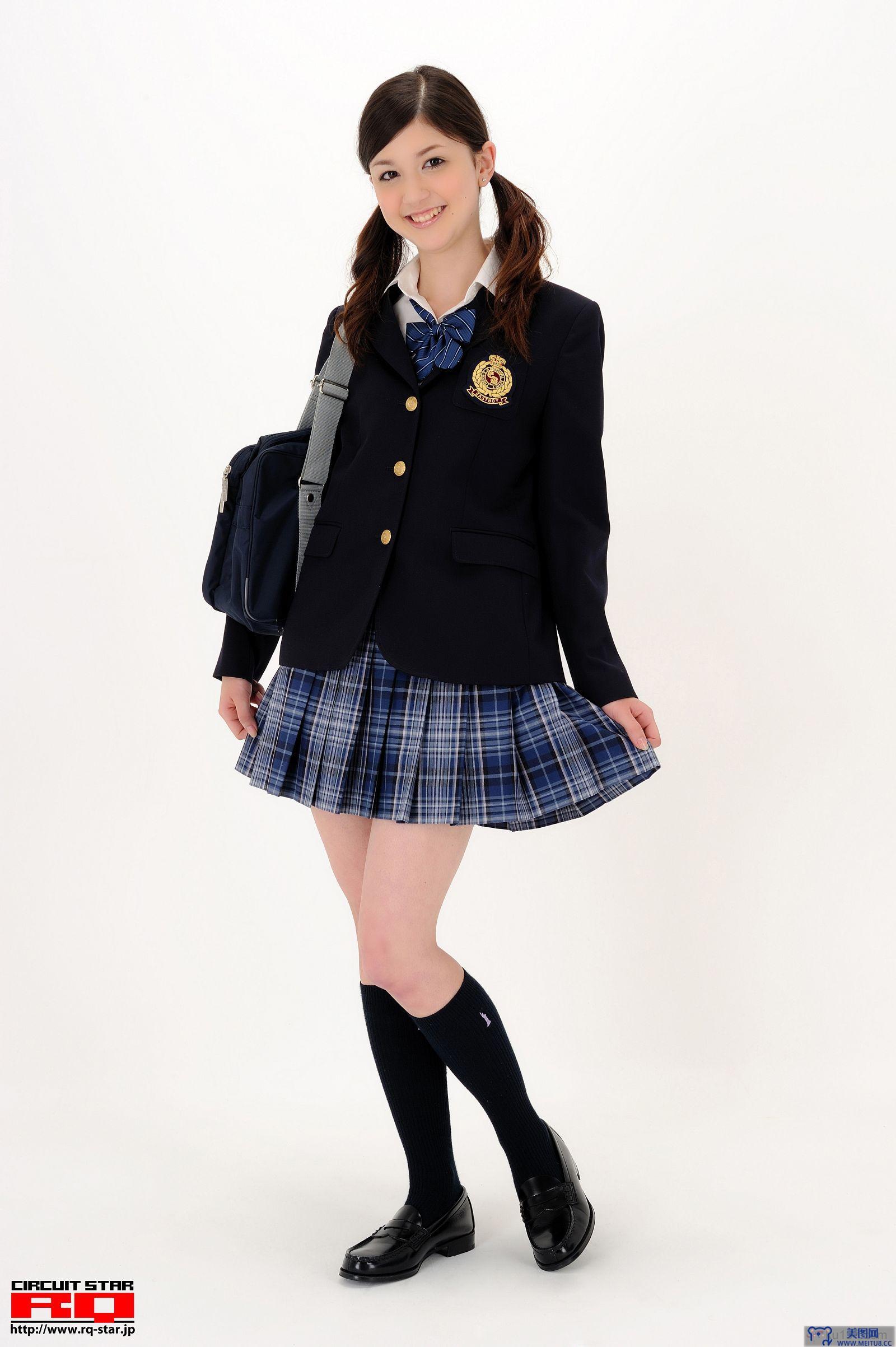 [RQ-STAR美女] NO.0348 Amy Kubo 久保エイミー Student Style