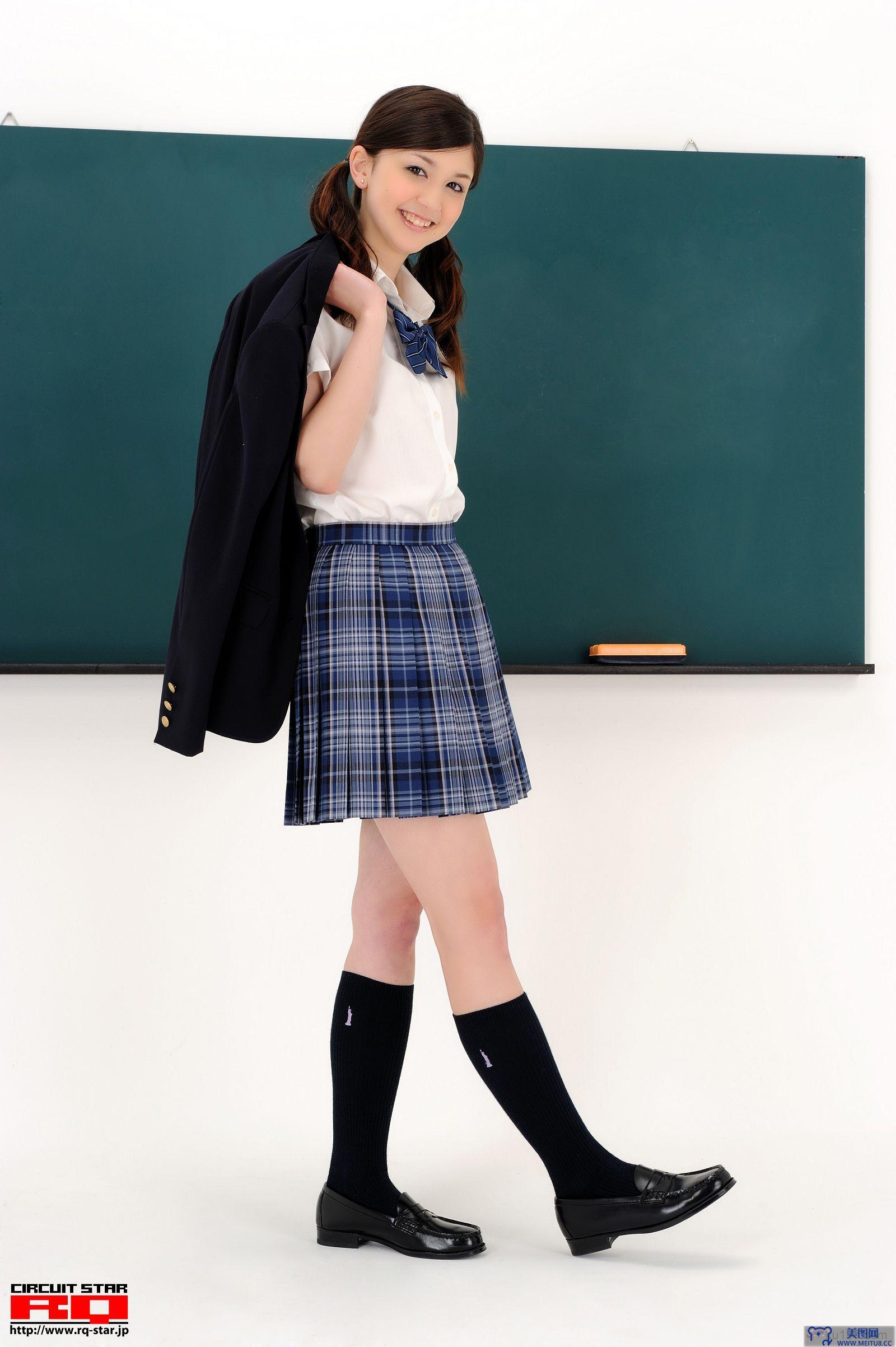 [RQ-STAR美女] NO.0348 Amy Kubo 久保エイミー Student Style