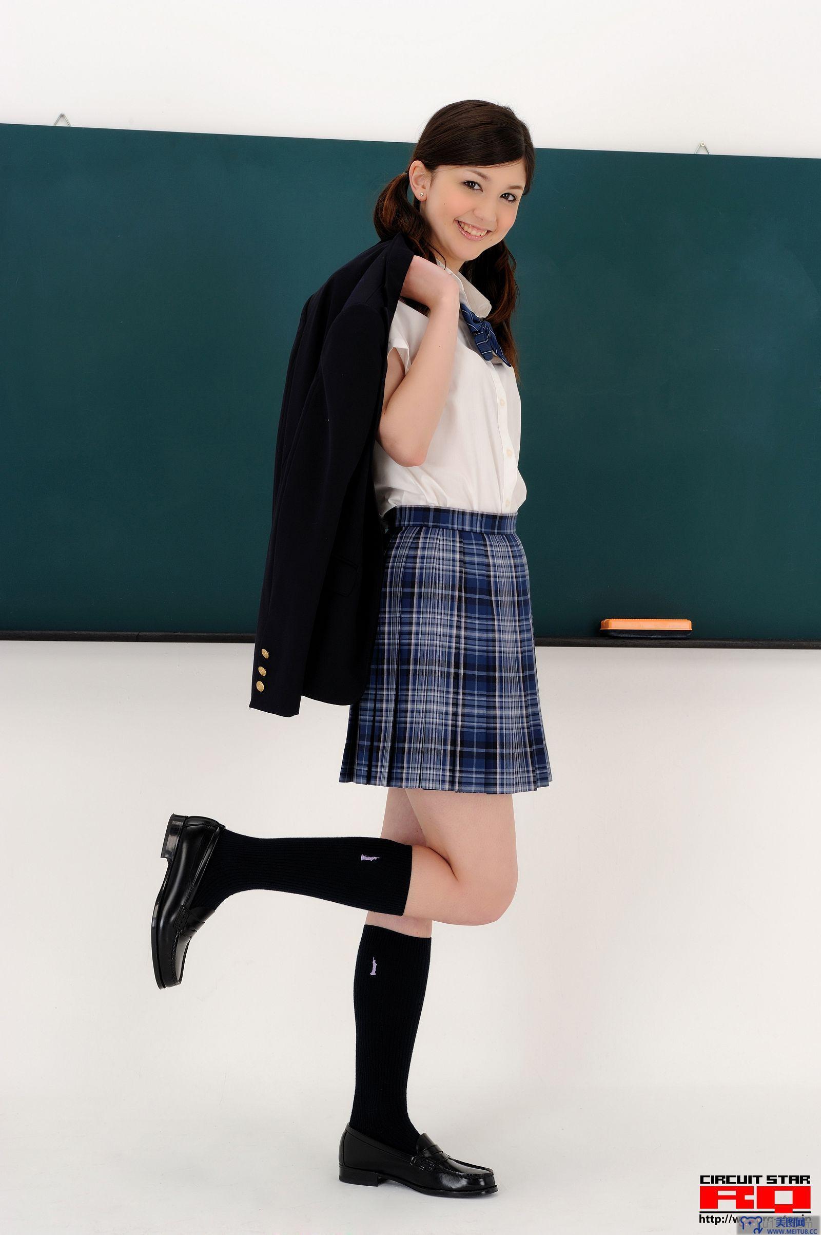 [RQ-STAR美女] NO.0348 Amy Kubo 久保エイミー Student Style